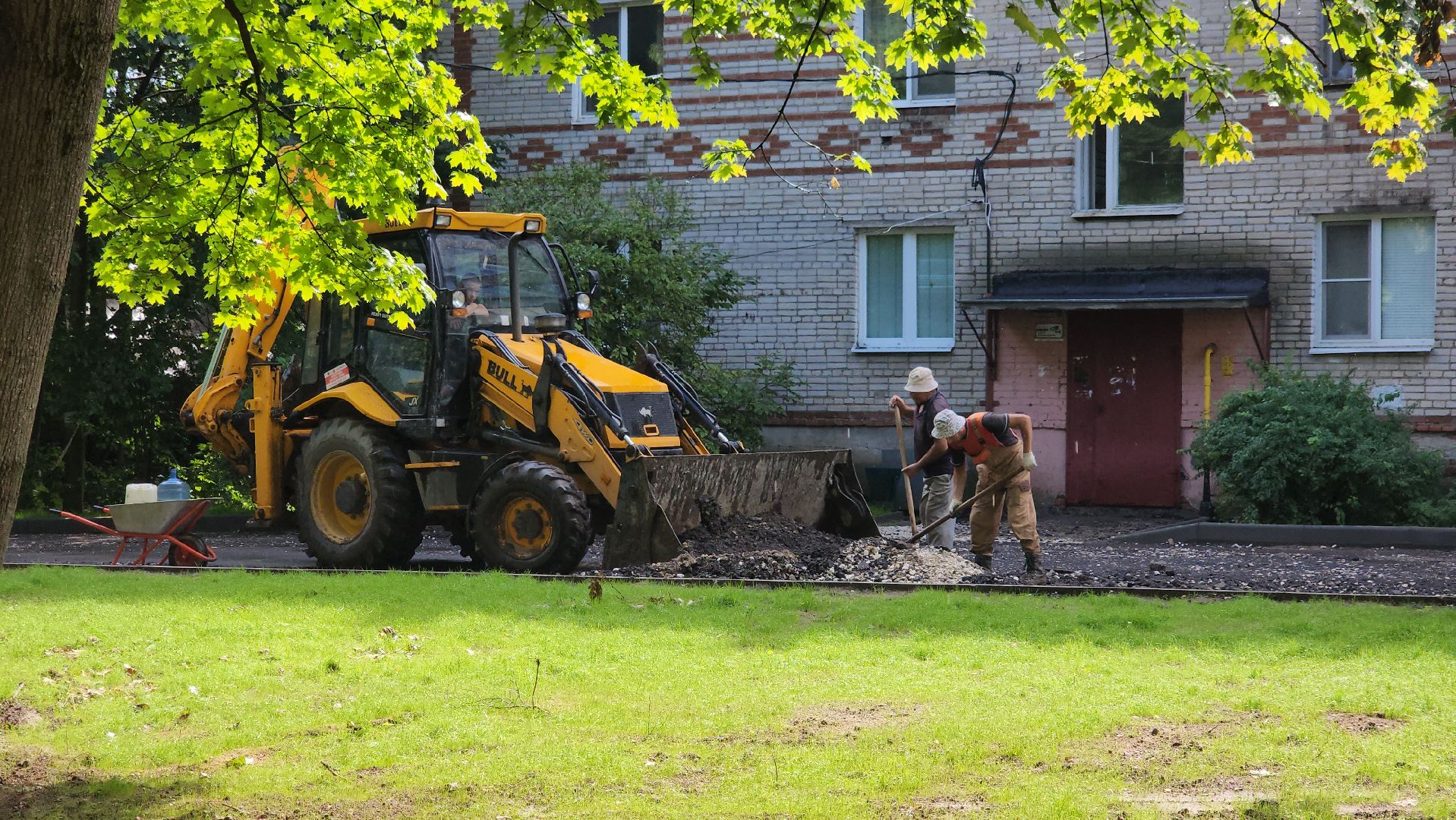 щёлково, благоустройство двора, новая площадка,