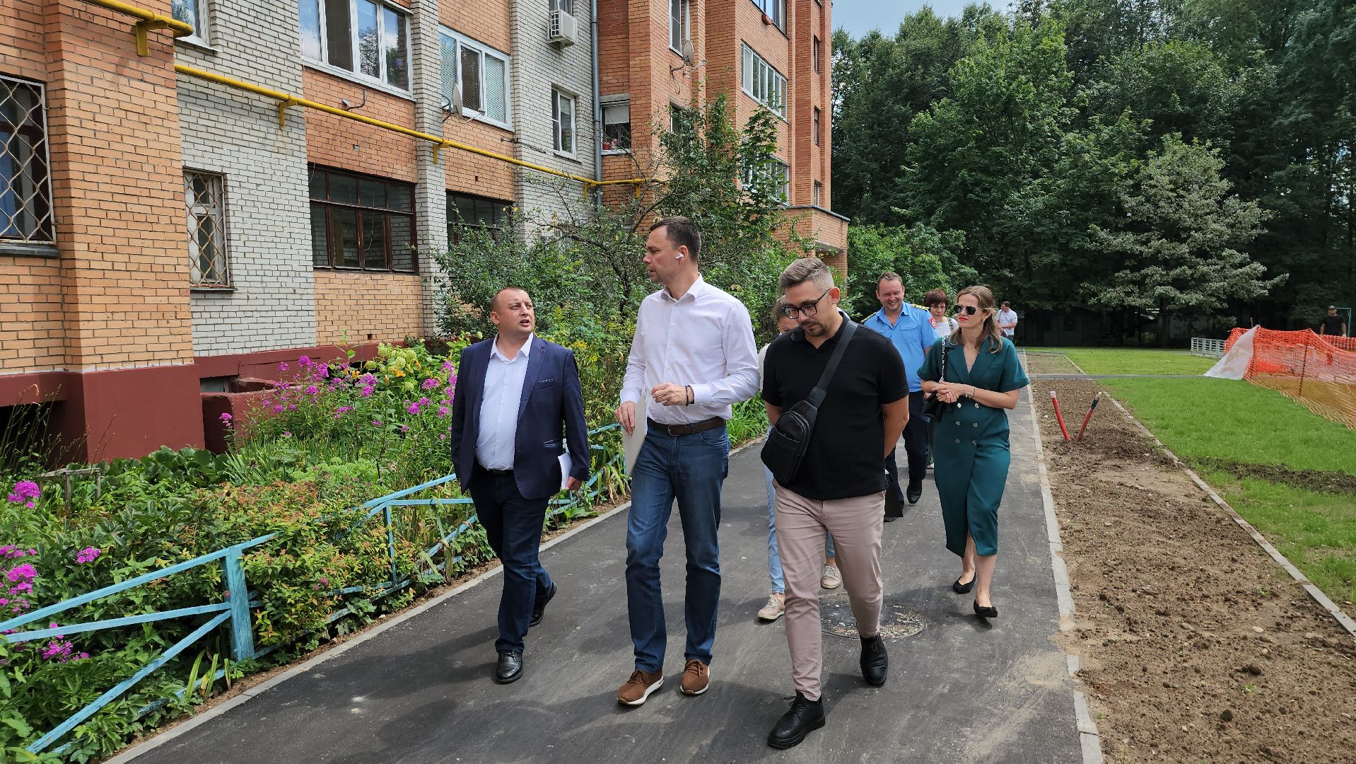 щёлково, благоустройство двора, новая площадка,