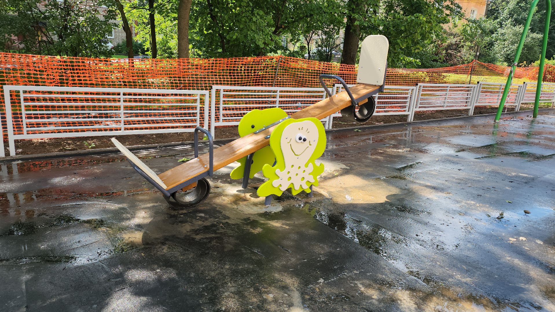 щёлково, благоустройство двора, новая площадка,