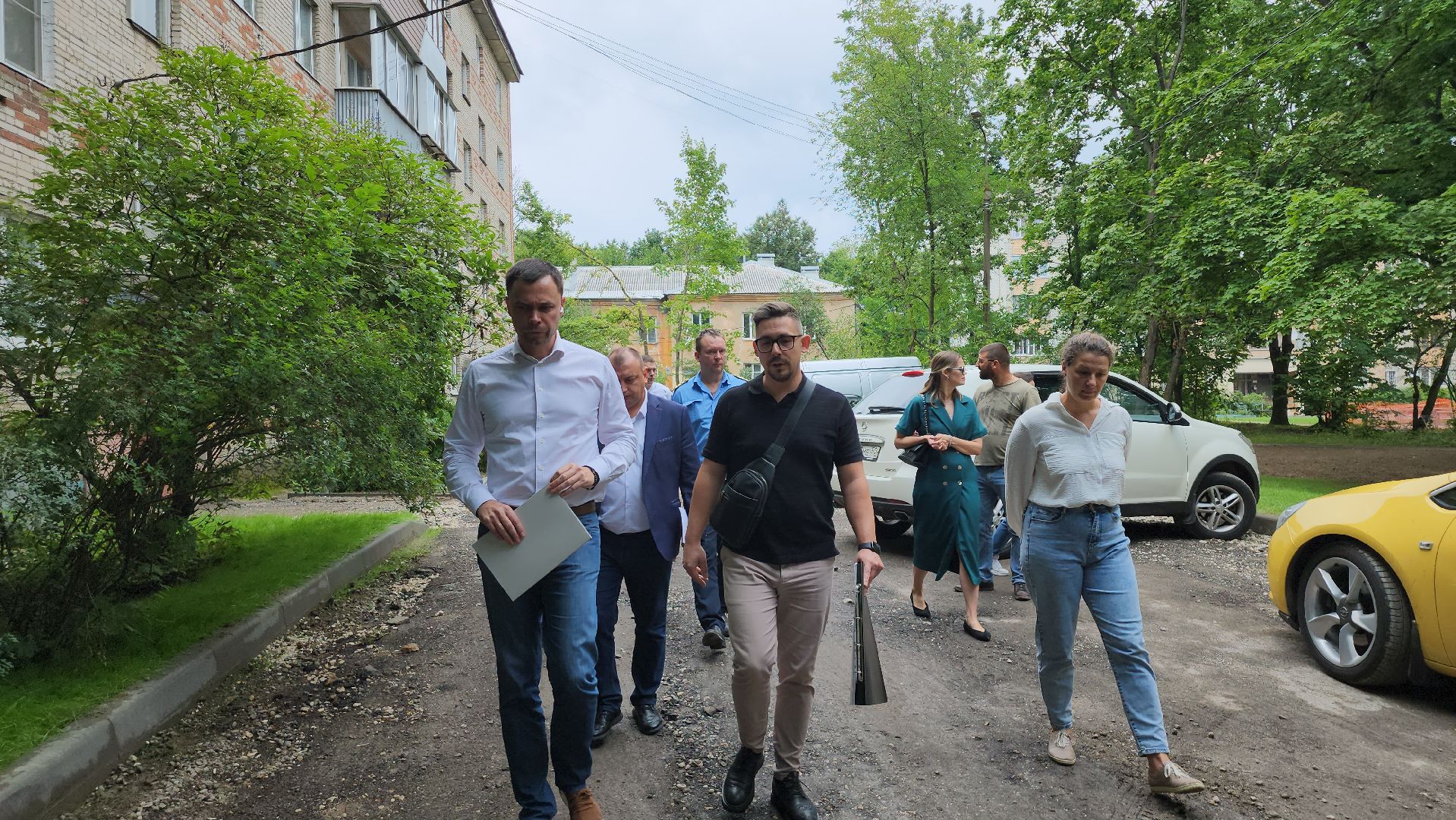 щёлково, благоустройство двора, новая площадка,