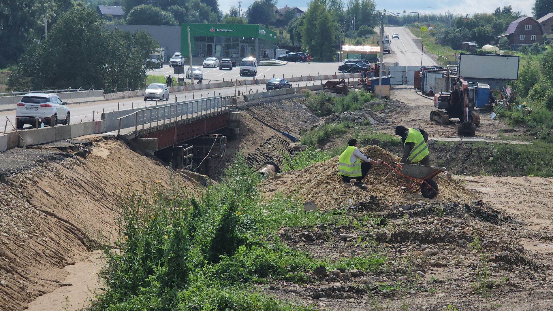 Истра, Мост, Дороги,