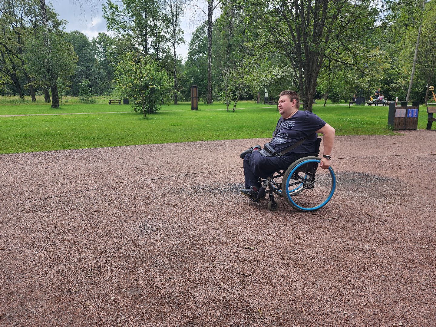 фрязино, лесопарк, комфортная городская среда, люди с овз, рейд,