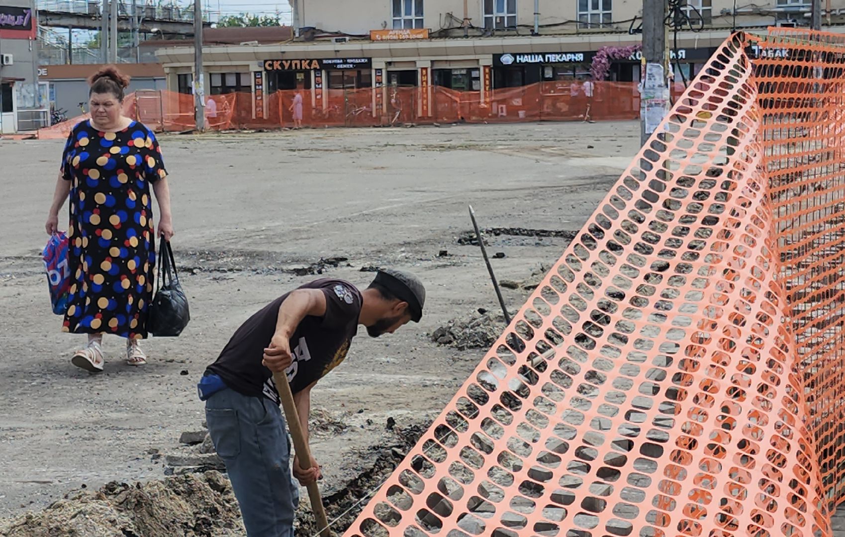 ремонт привокзальной площади , орехово-зуево,
