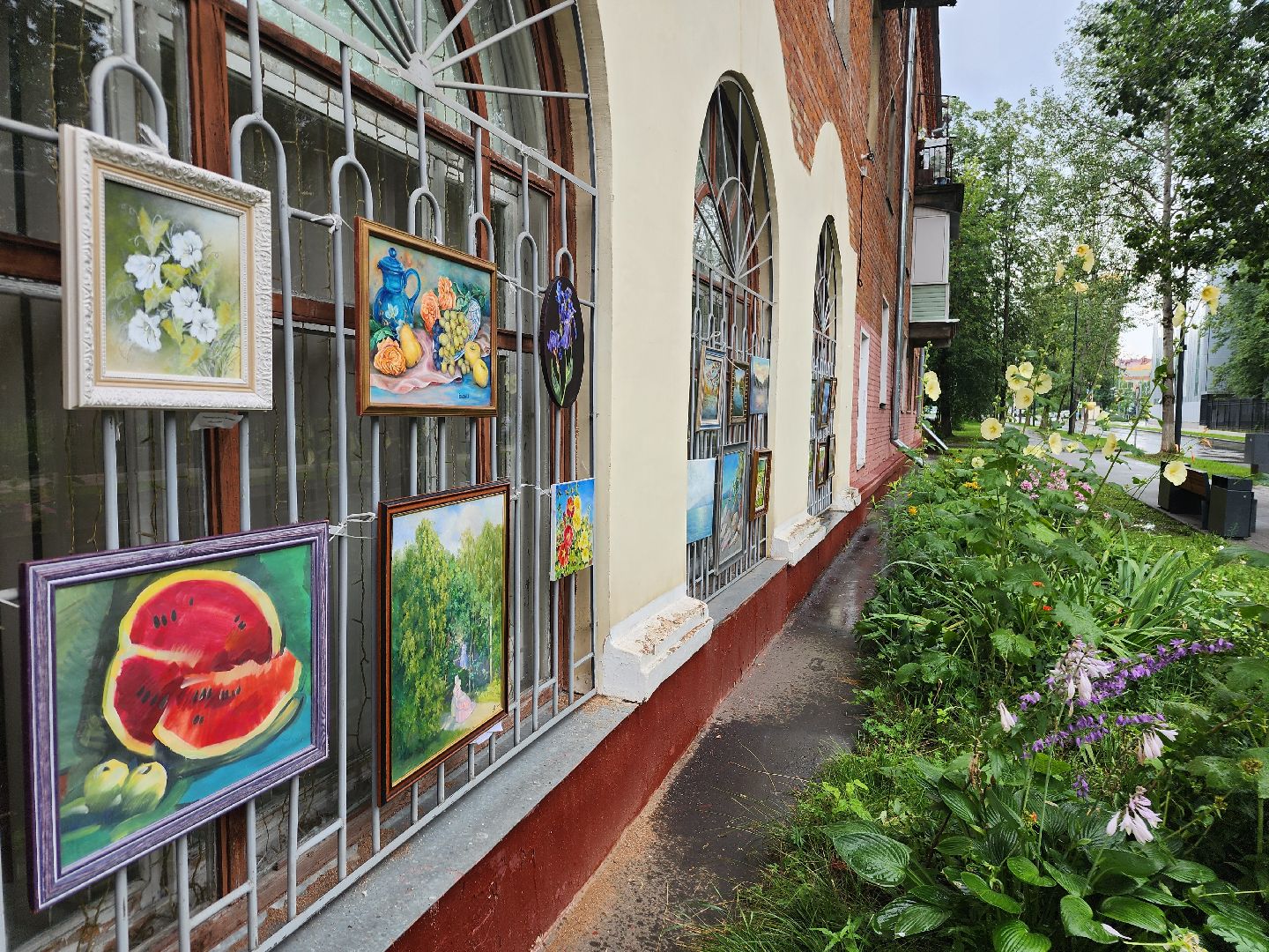 фрязино, культурный центр, вернисаж, живопись, художественная выставка,