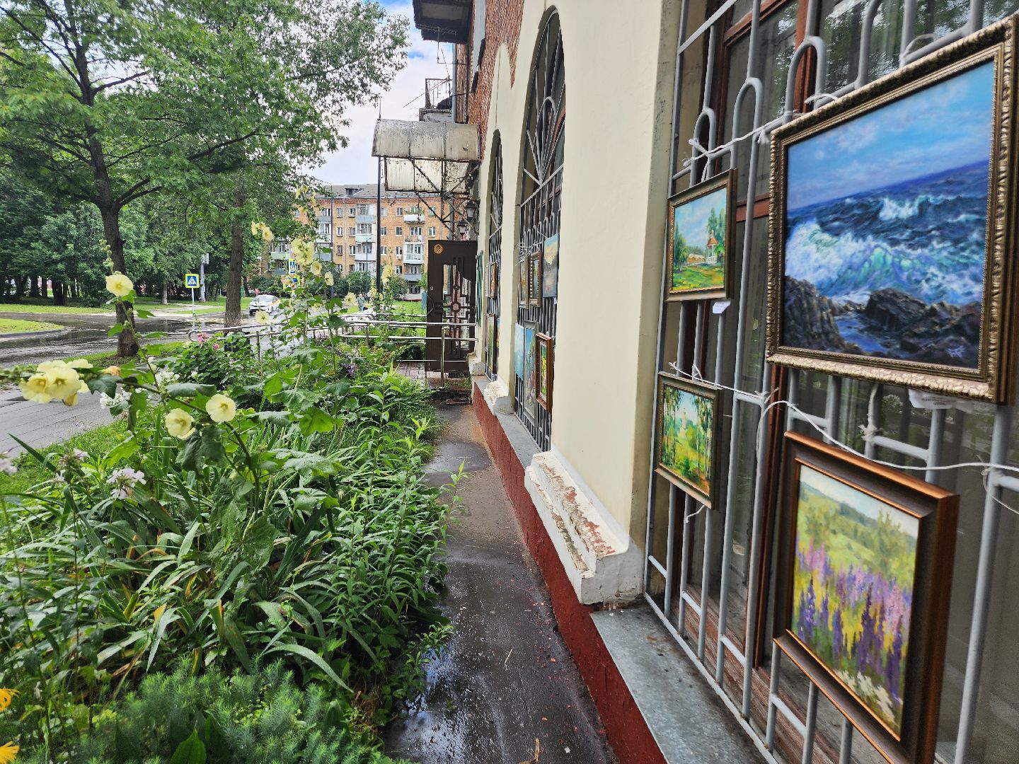 фрязино, культурный центр, вернисаж, живопись, художественная выставка,