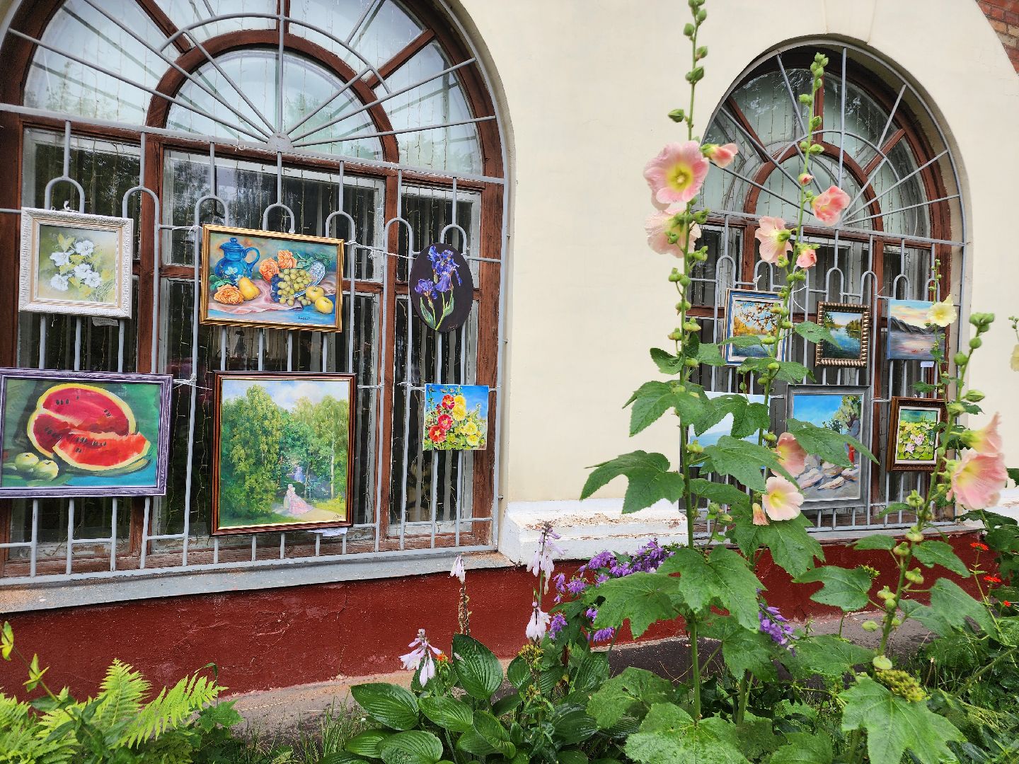 фрязино, культурный центр, вернисаж, живопись, художественная выставка,