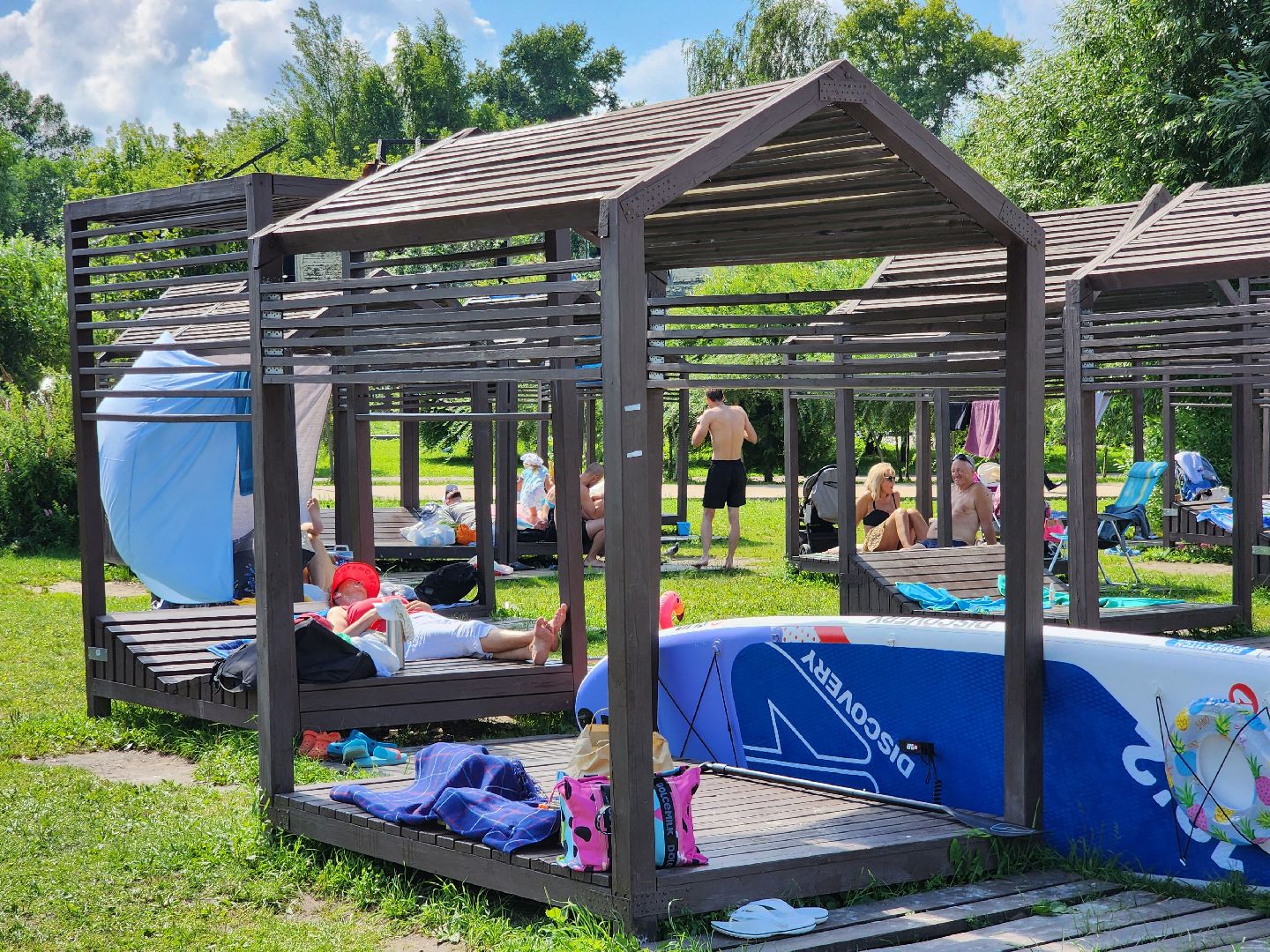 солнечногорск, лето , сенеж , озеро, жители ,