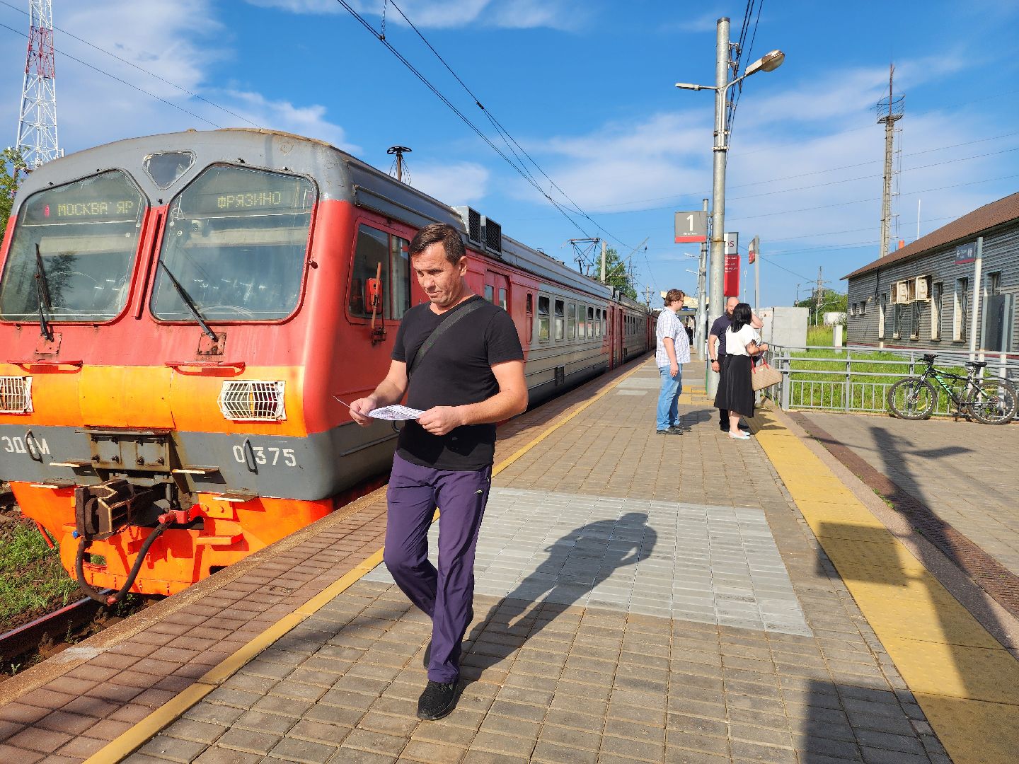 фрязино, железная дорога, переход через жд, профилактический рейд,