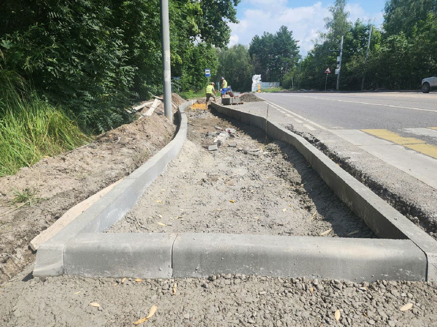 пущино, серпухов, дороги, тротуар, мосавтодор,