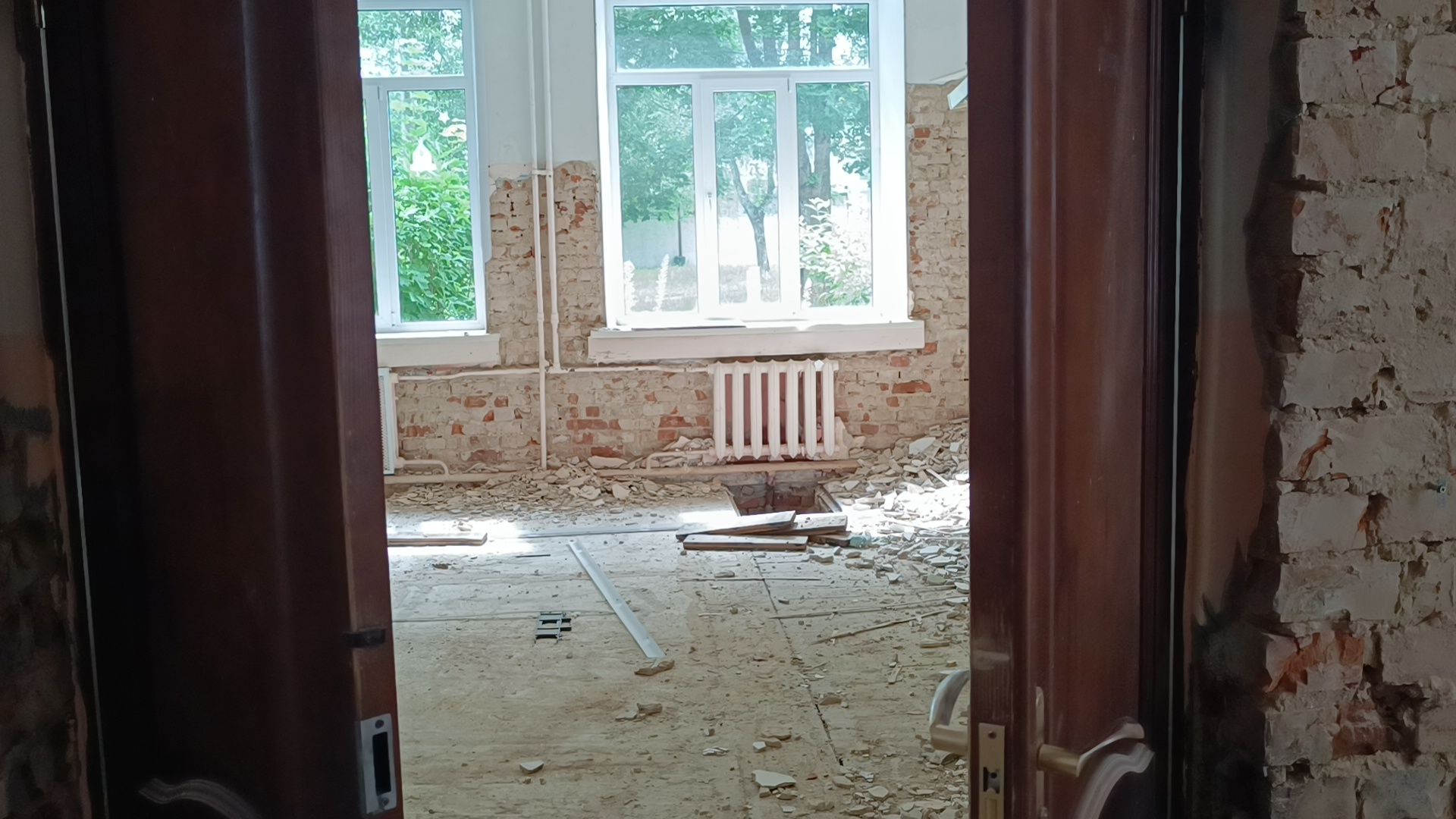 ремонт, лобня, школа,