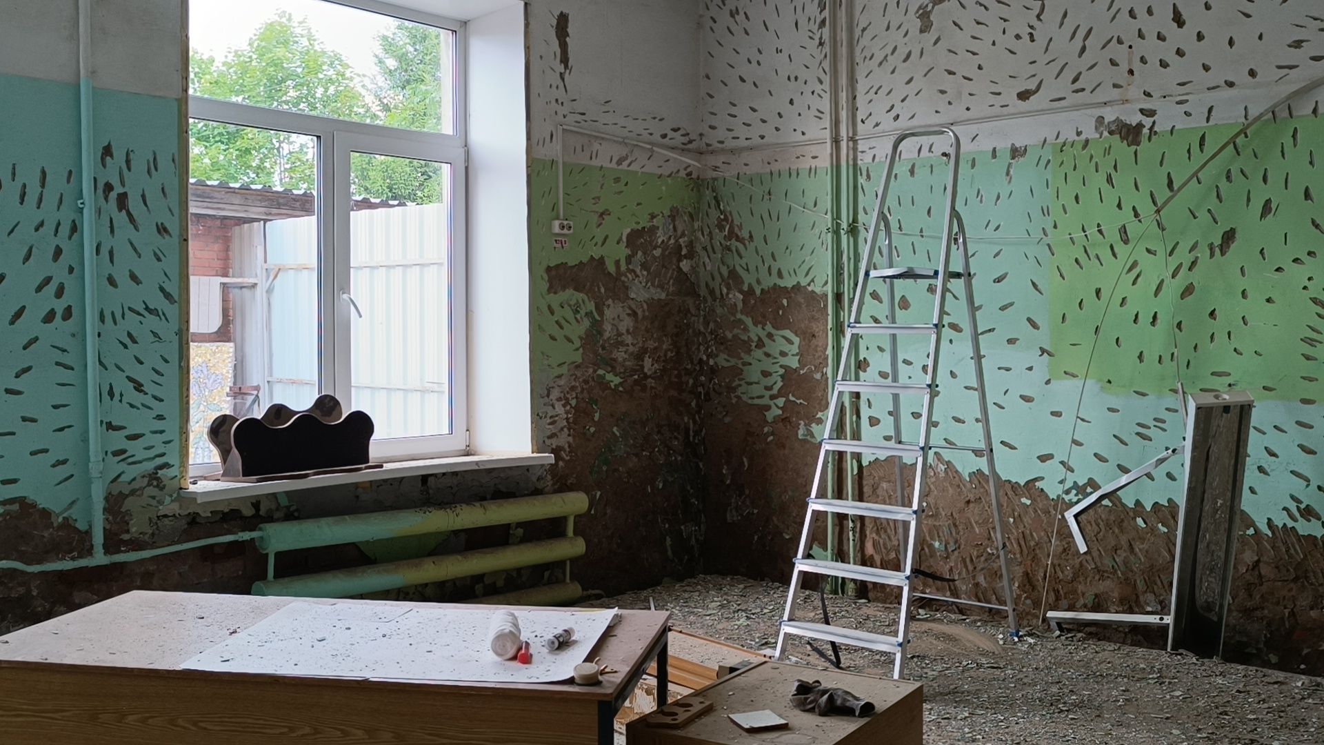 ремонт, лобня, школа,