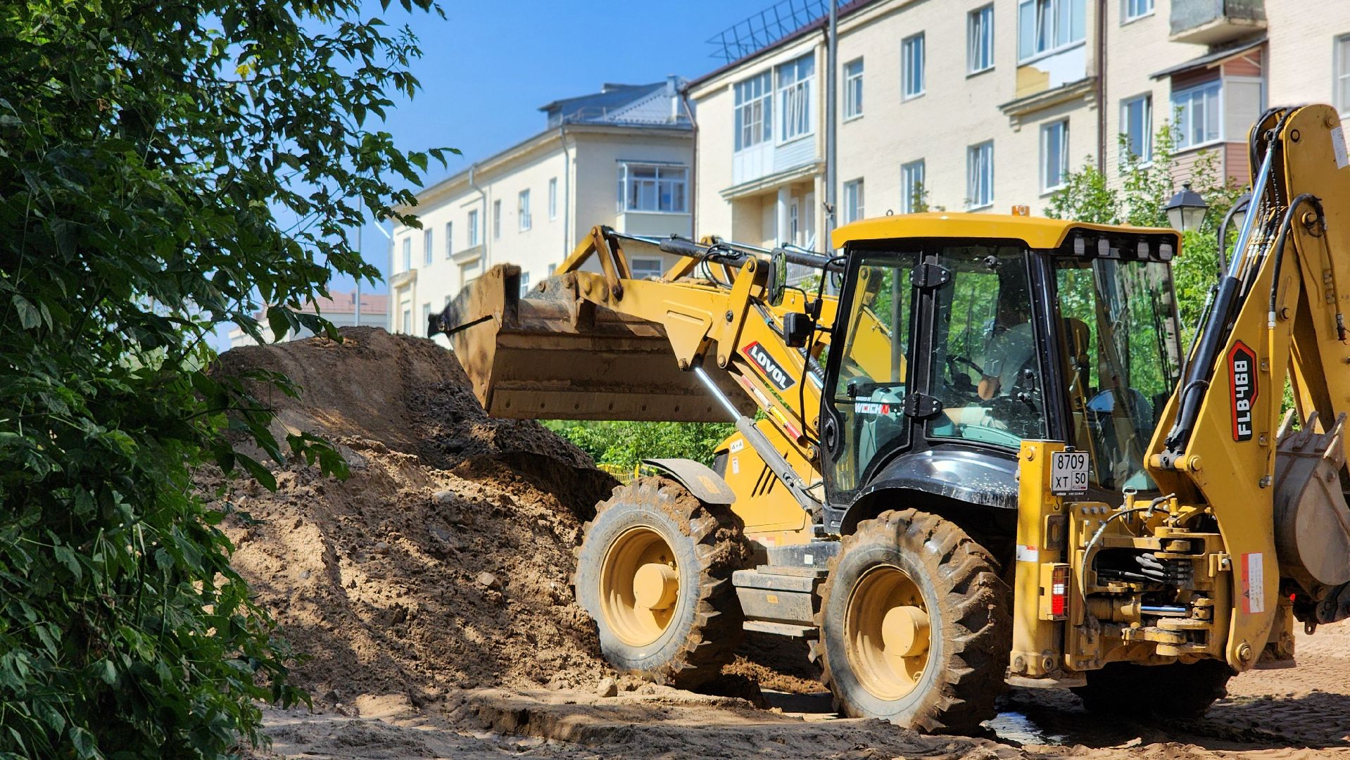 жкх, водоотведение, капремонт коллектора, лосино-петровский,
