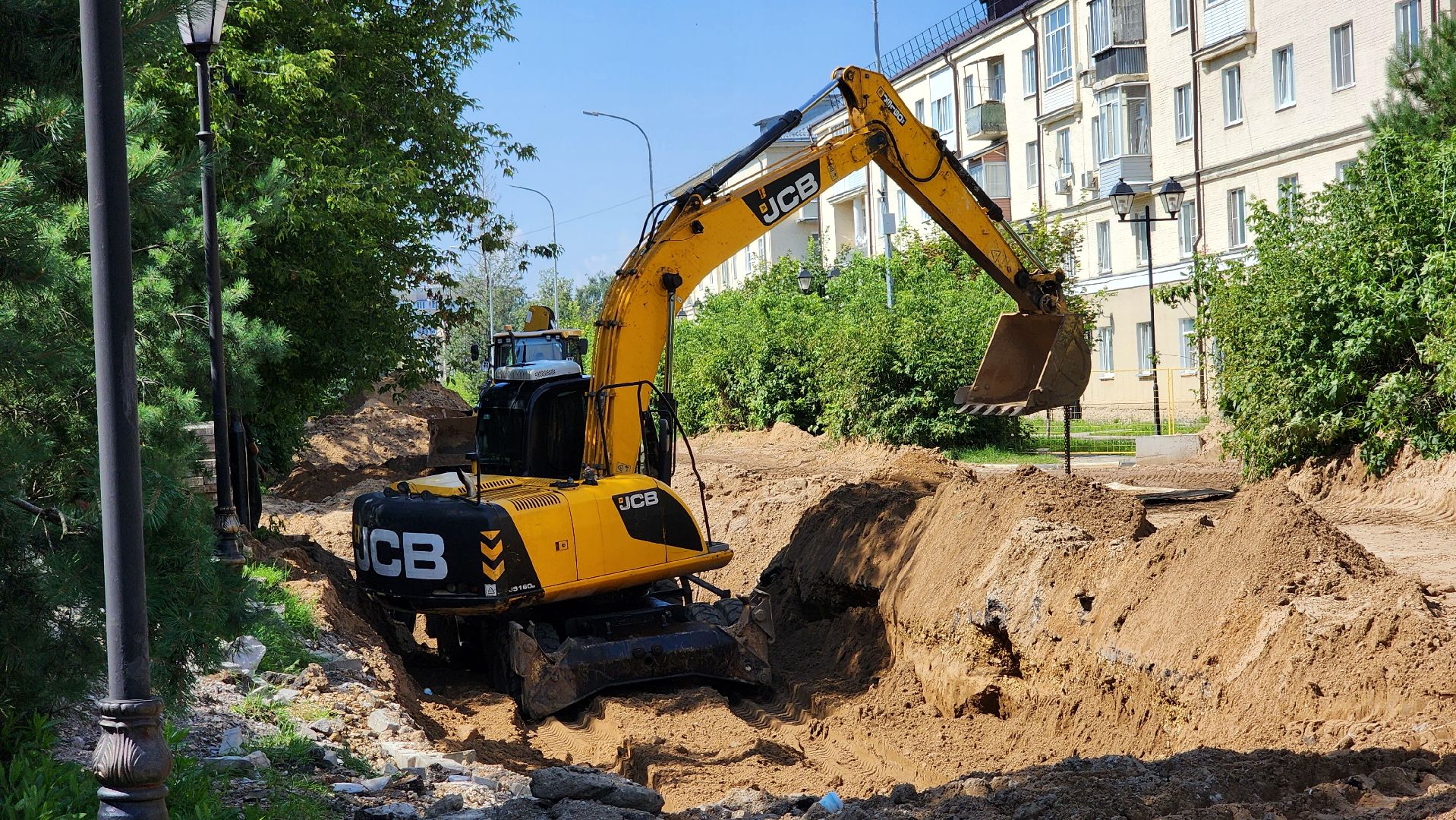 жкх, водоотведение, капремонт коллектора, лосино-петровский,