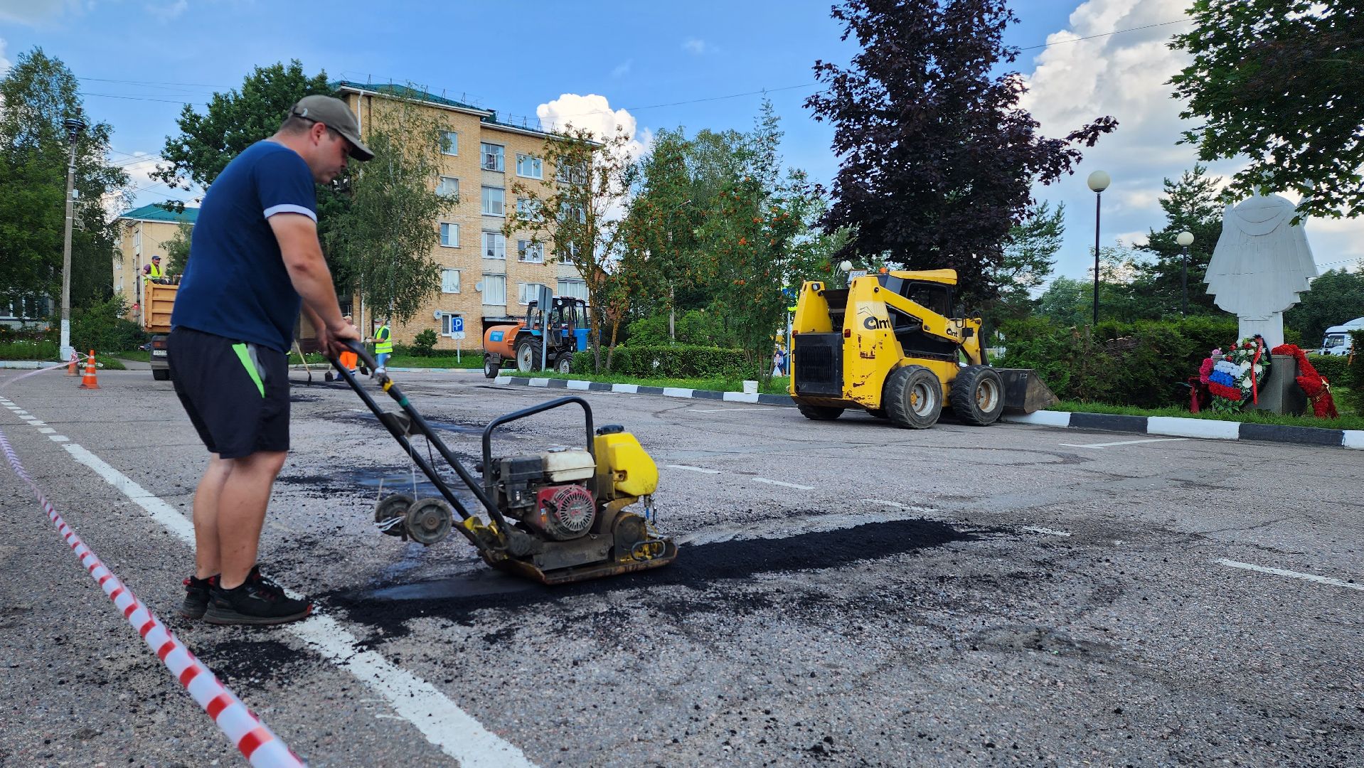 истра, ямочный ремонт, благоустройство,