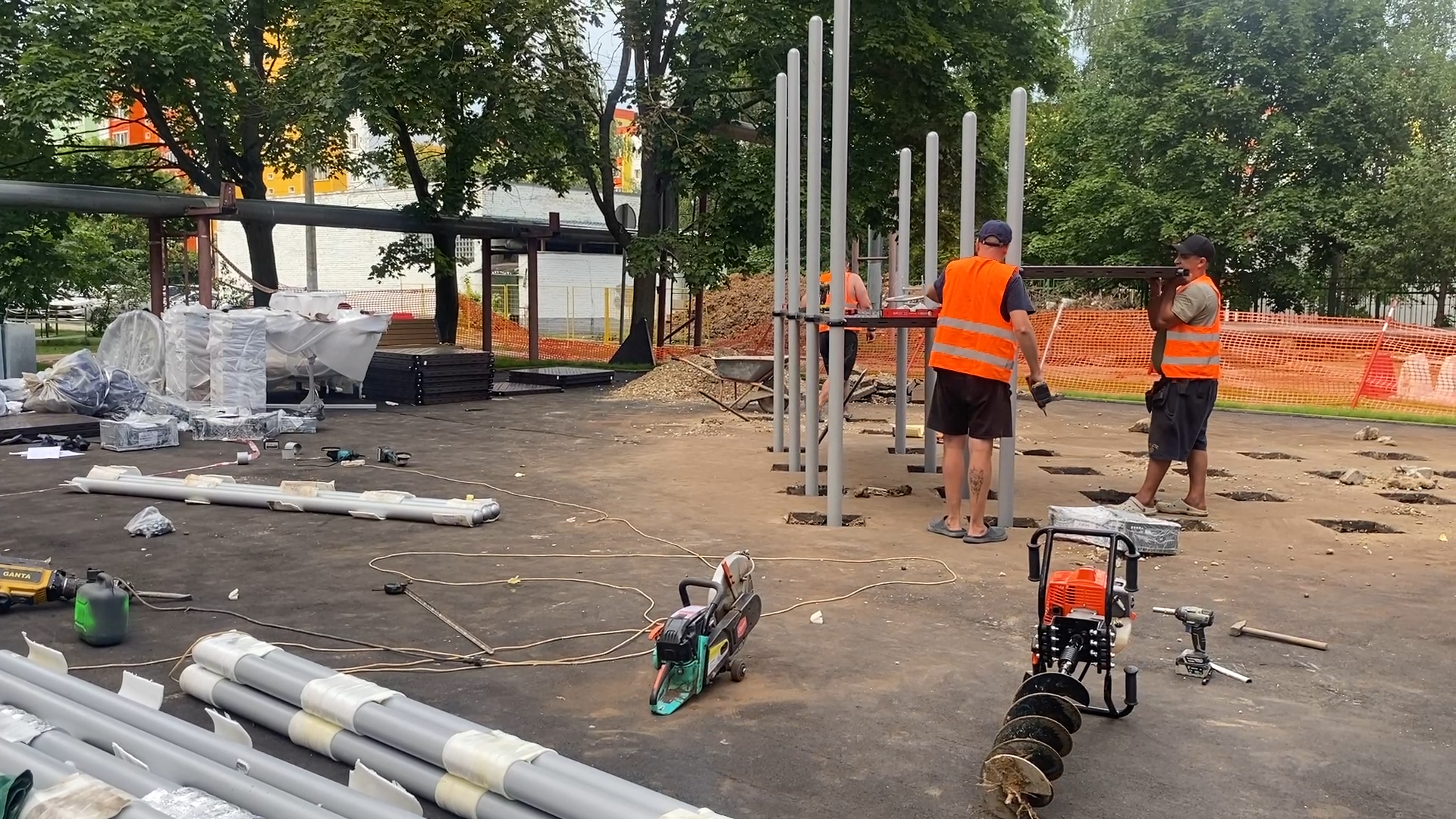 дип, детская площадка, модернизация дип, власиха солнечная, игровая площадка,