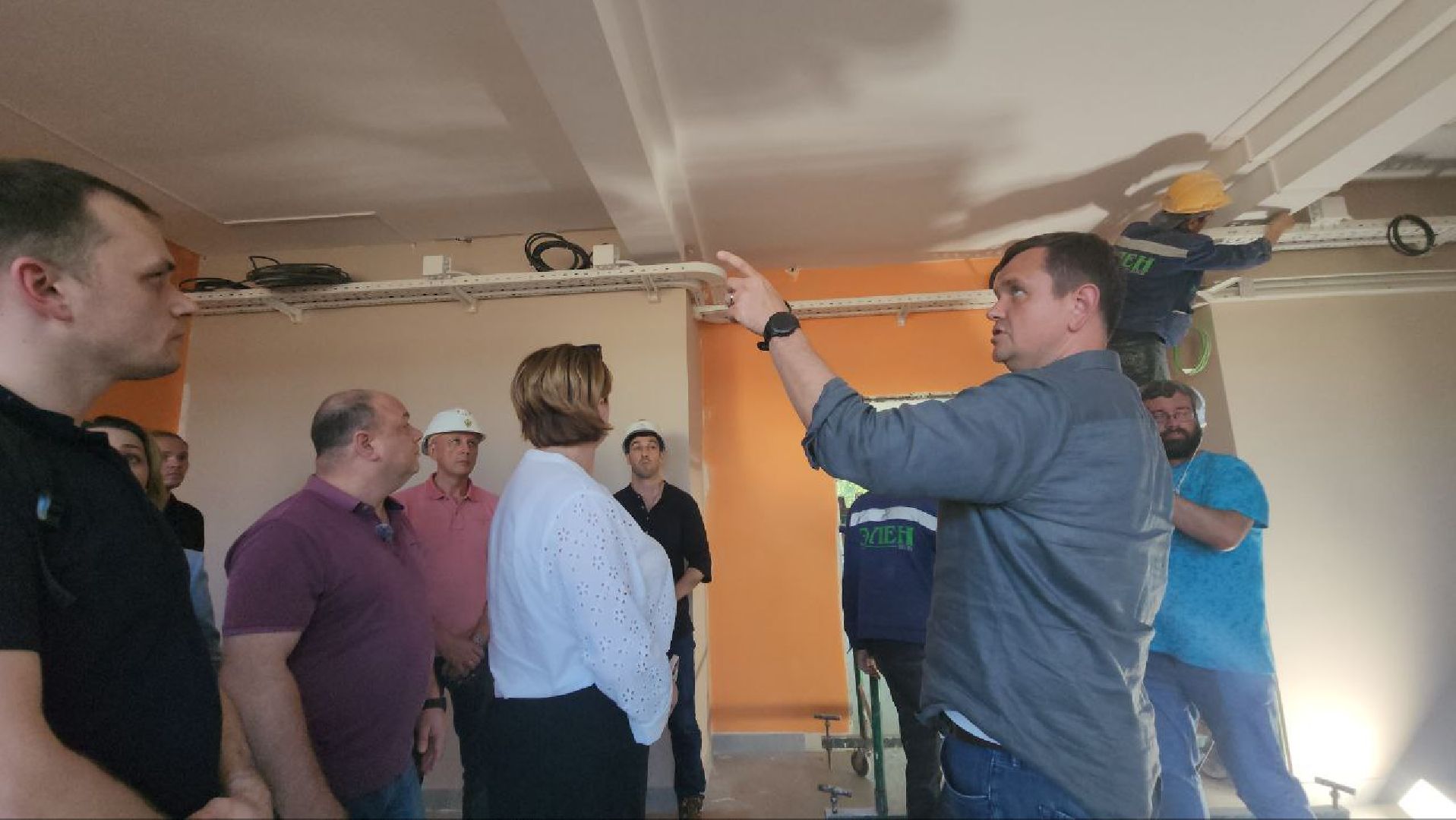 Капитальный ремонт школы , Минстрой, Долгопрудный ,