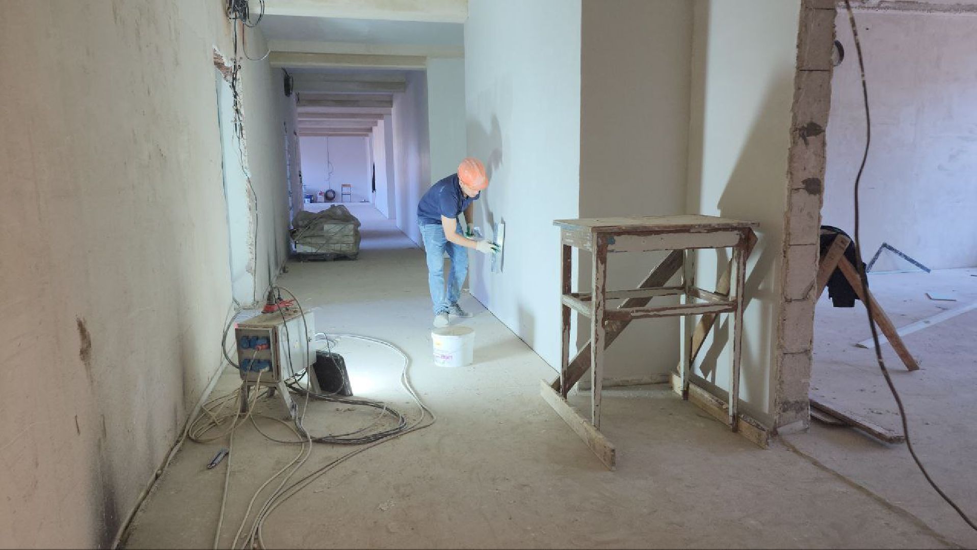 Капитальный ремонт школы , Минстрой, Долгопрудный ,