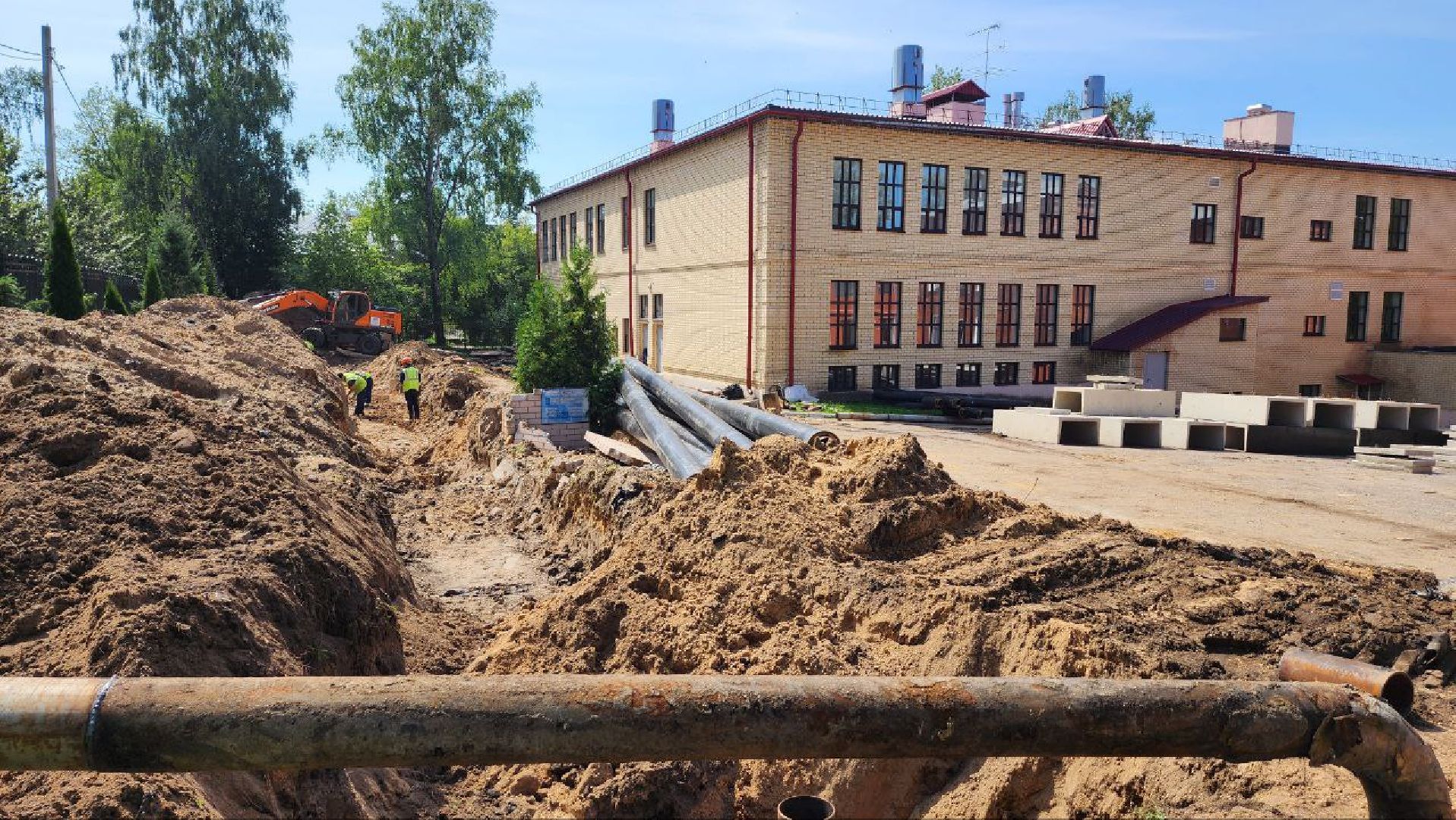 Дмитров, Ремонт теплосетей, МинЖКХ,