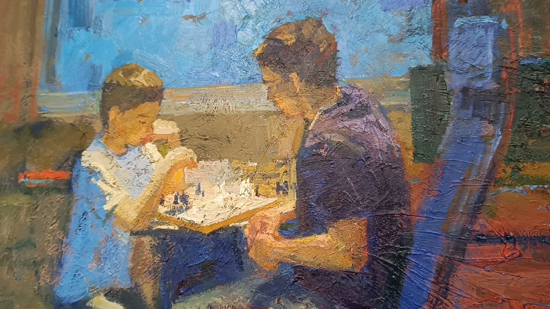 выставка, лобня, картины,