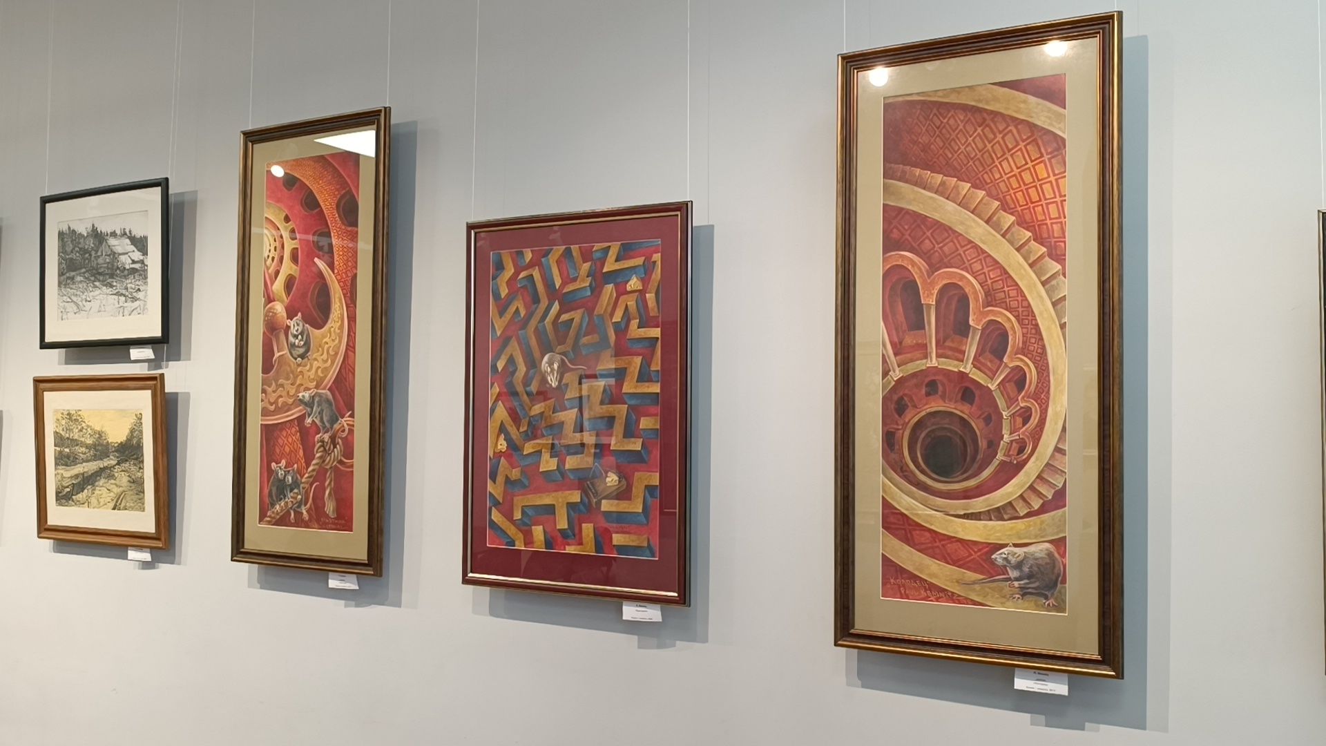 выставка, лобня, картины,