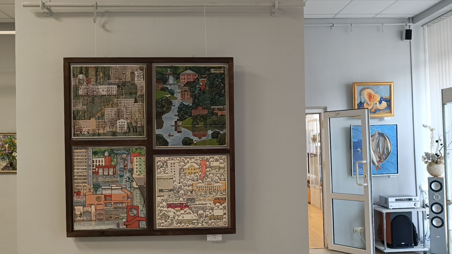 выставка, лобня, картины,