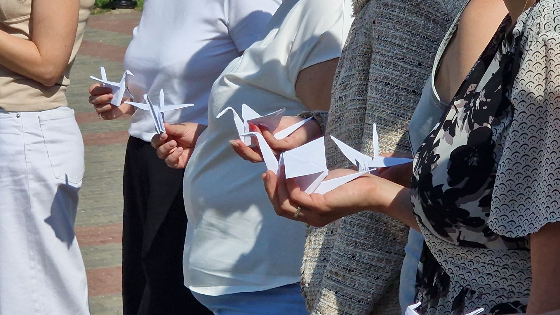 серпухов, площадь славы, бумажные журавли, серпуховские молодогвардейцы,