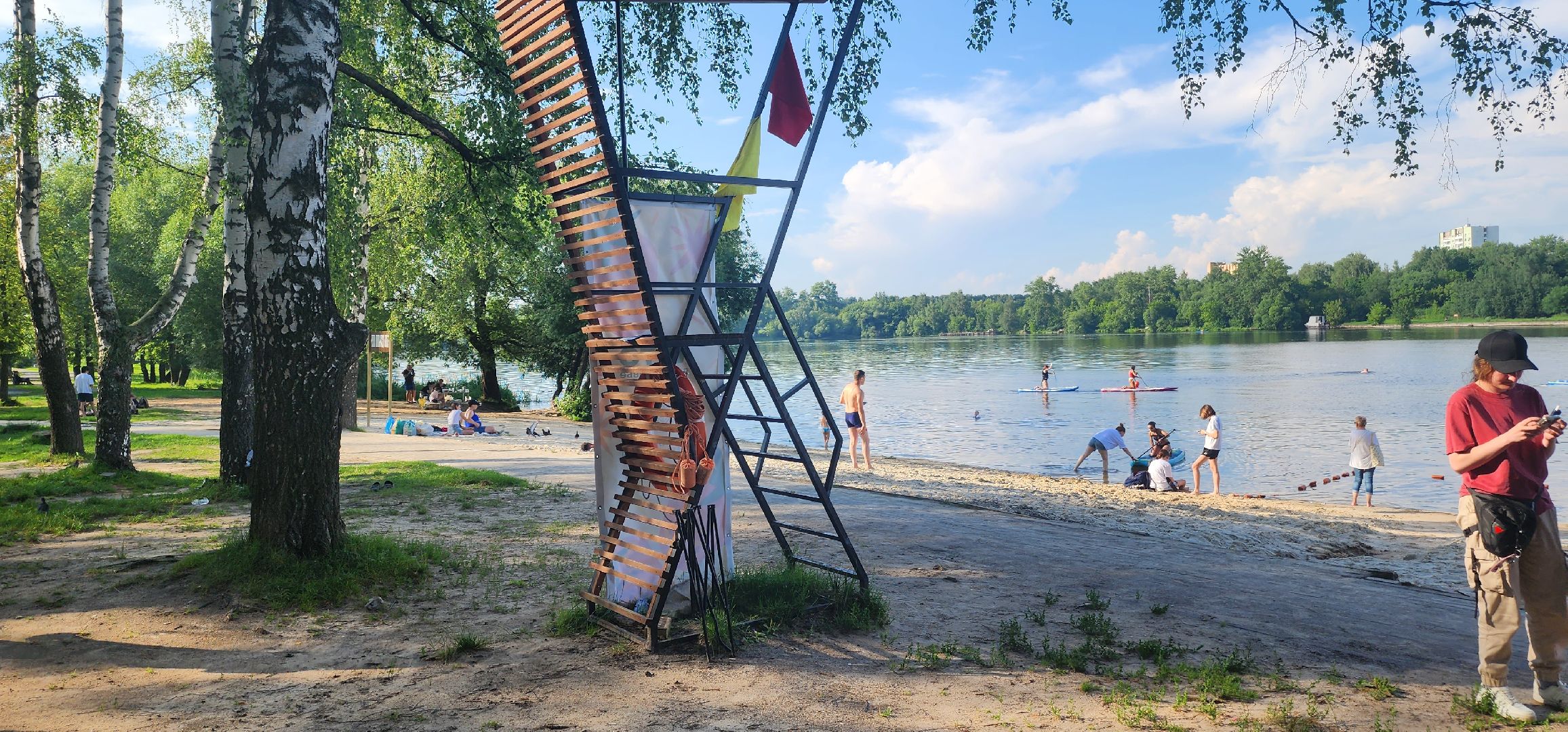 долгопрудный, мысово, котовский залив, спасатели, пляж, парк мысово, олег сотник,