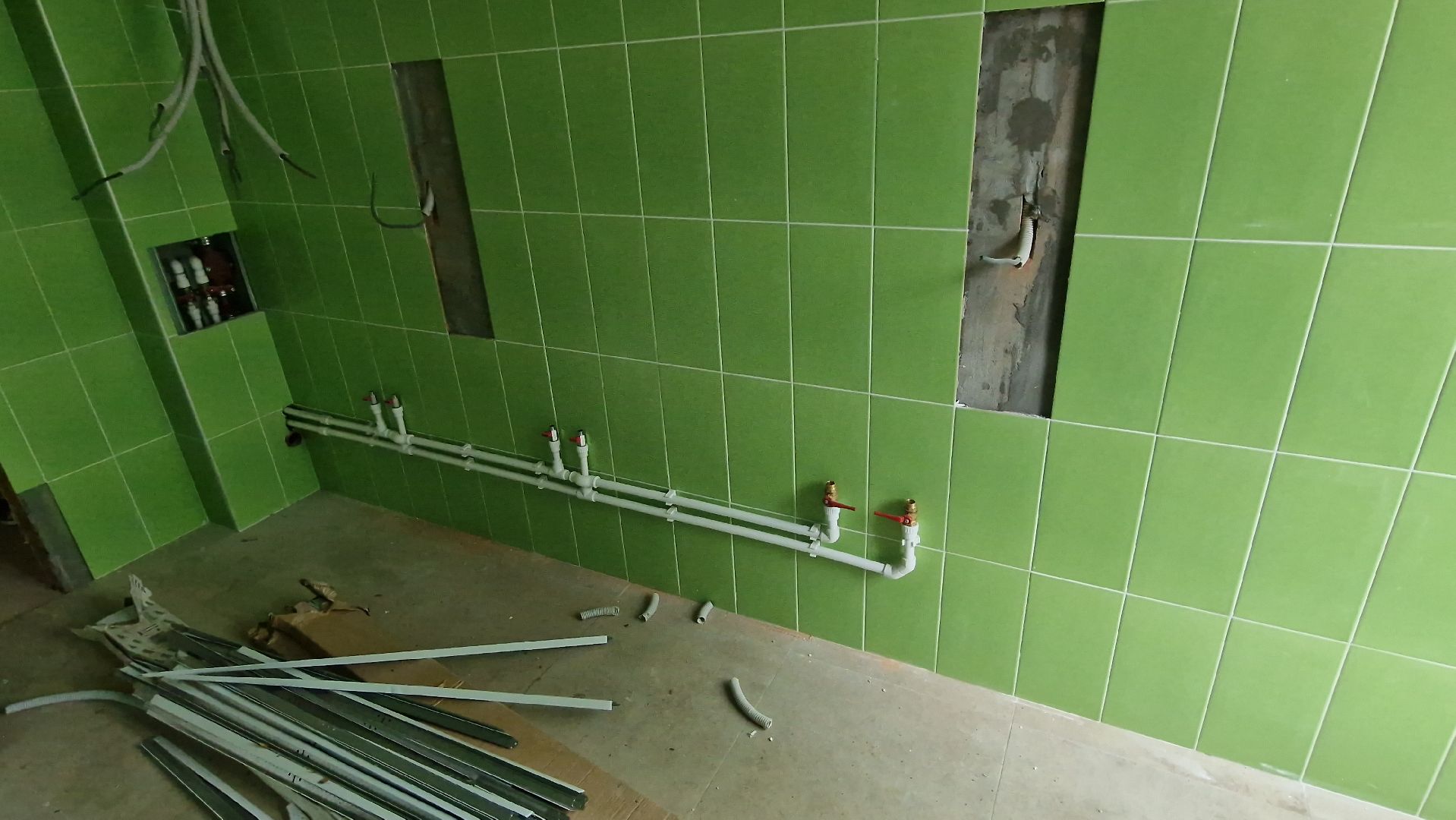 серпухов, строительство, капитальный ремонт детского сада, поселок пограничный, детский сад улыбка,