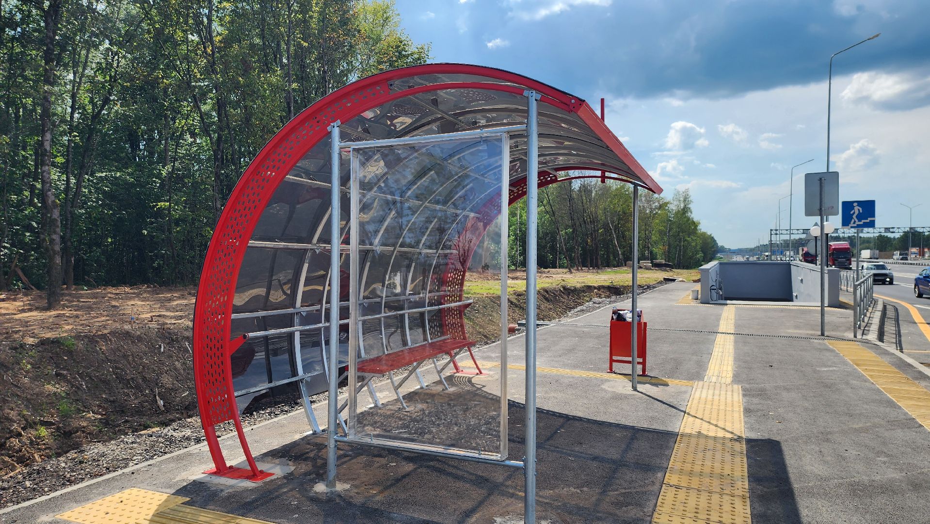 расширение м-1, федеральная трасса, подземный пешеходный переход, руза, дорохово,