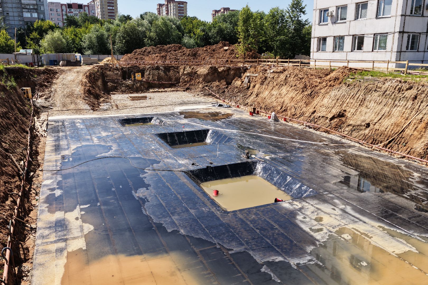 видео с коптера, поликлиника 4, поликлиника красногорск,