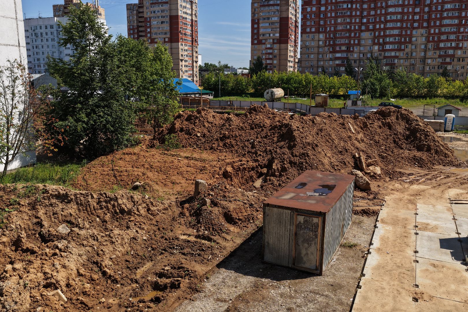 видео с коптера, поликлиника 4, поликлиника красногорск,