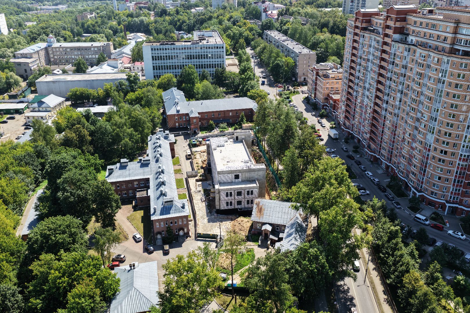 видео с коптера, наркологический центр красногорск,