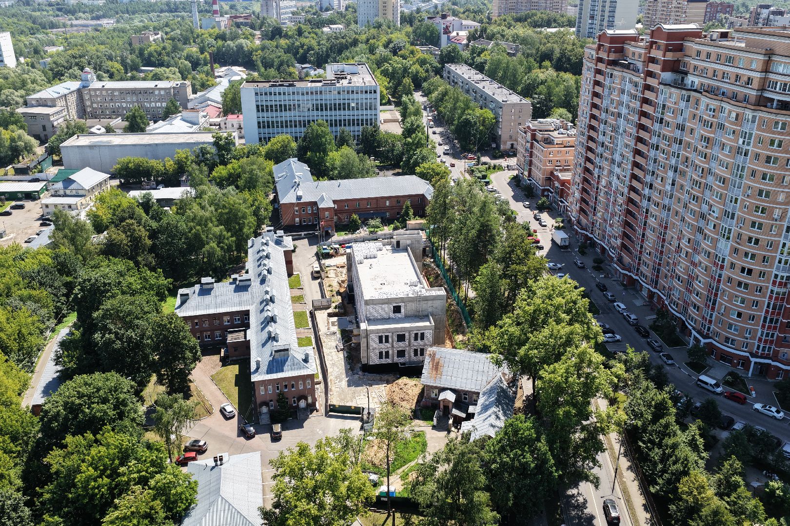 видео с коптера, наркологический центр красногорск,