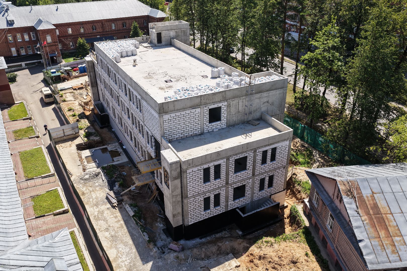 видео с коптера, наркологический центр красногорск,