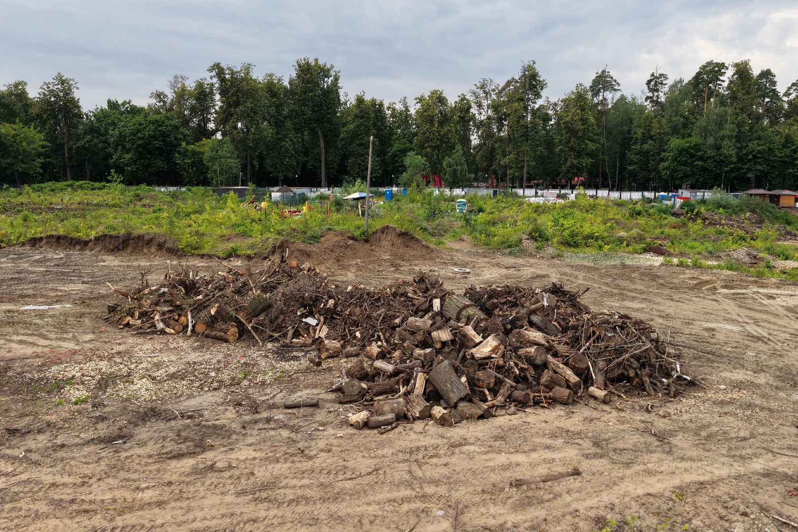 видео с коптера, городской парк раменский,
