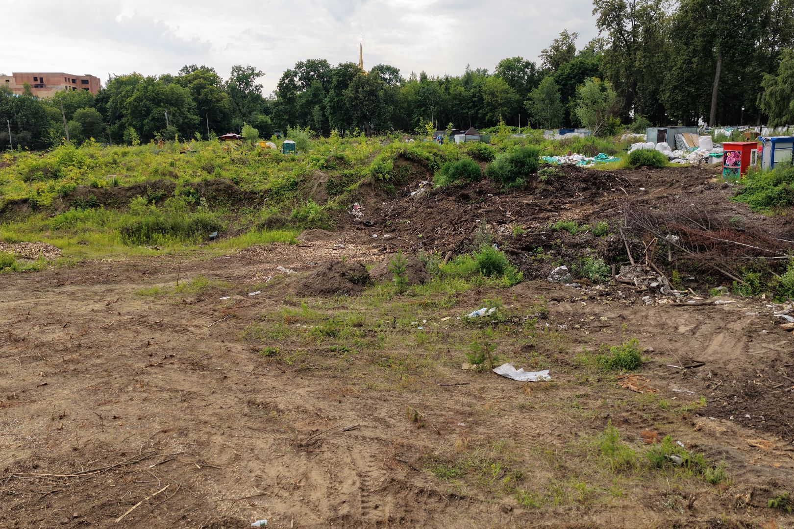 видео с коптера, городской парк раменский,
