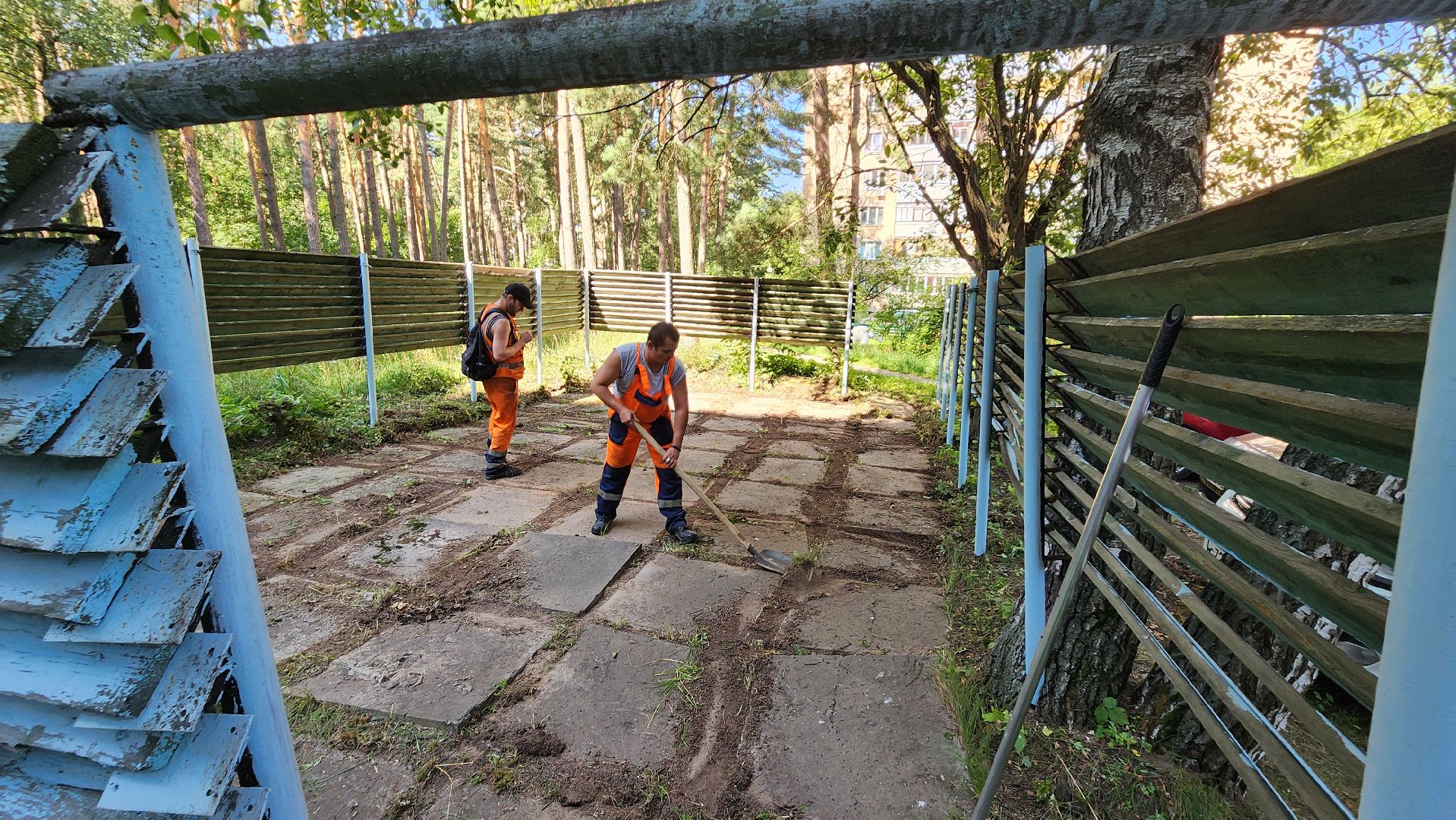 протвино, комбинат благоустройства, сезонные работы,