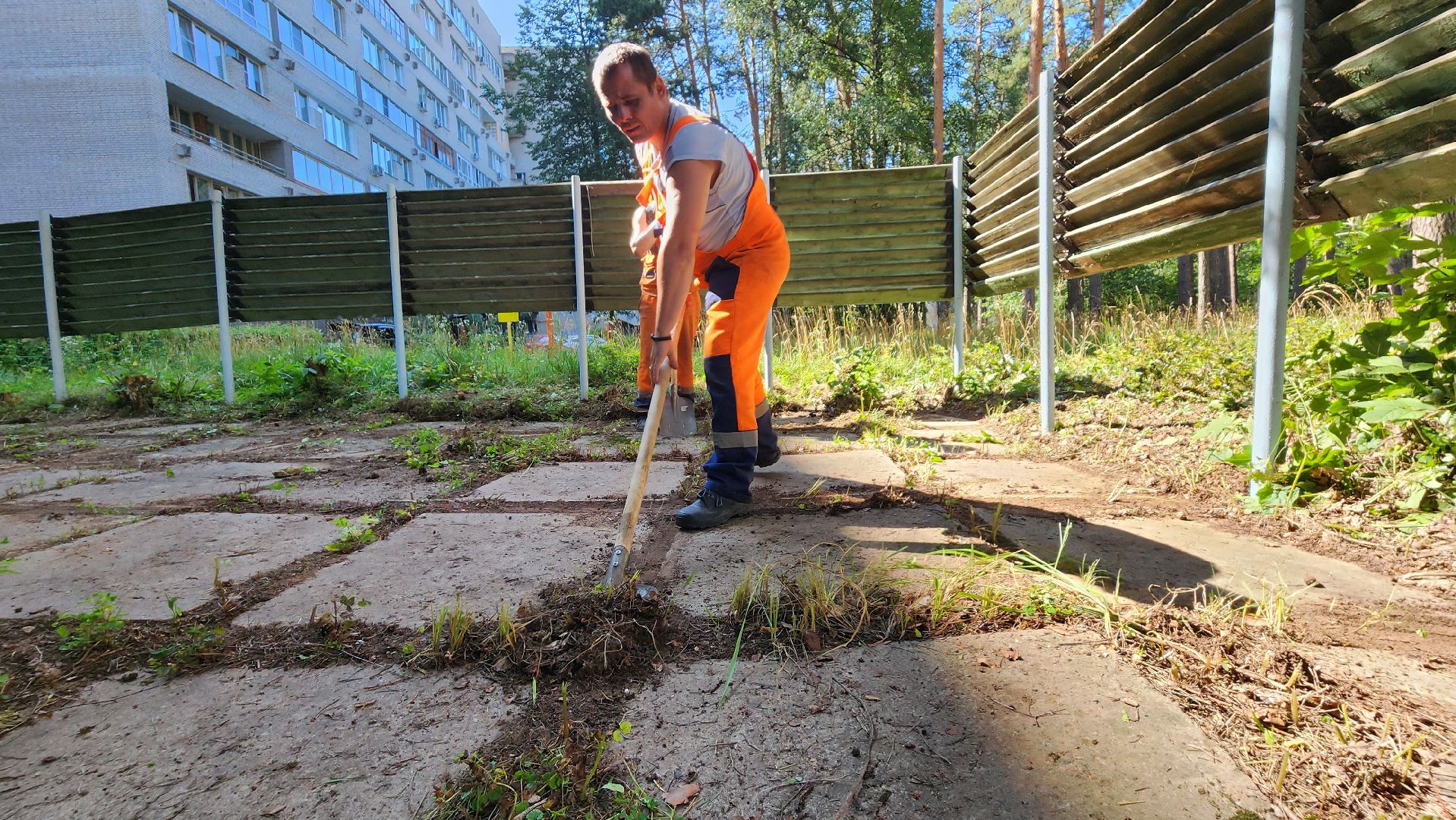 протвино, комбинат благоустройства, сезонные работы,