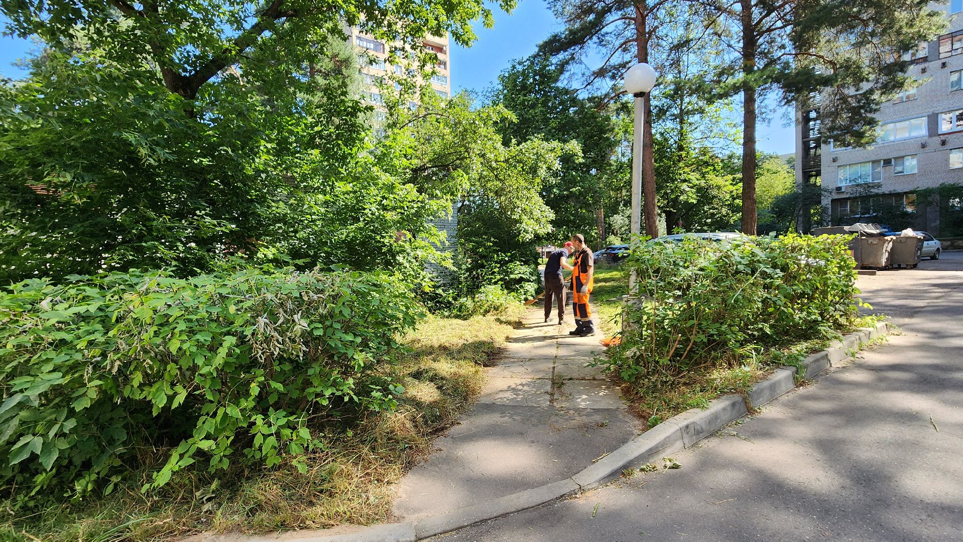 протвино, комбинат благоустройства, сезонные работы,