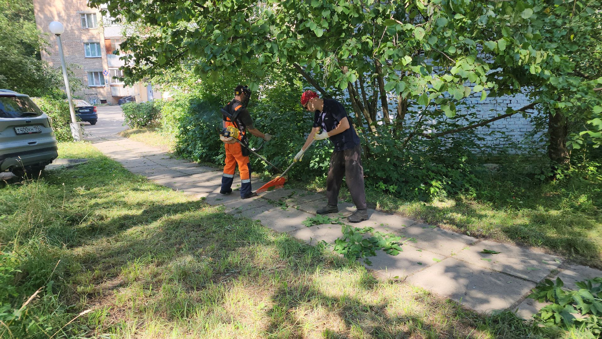 протвино, комбинат благоустройства, сезонные работы,