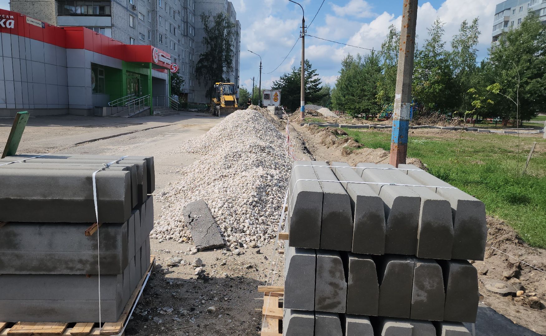 благоустройство дворов, орехово-зуевский округ, давыдово,