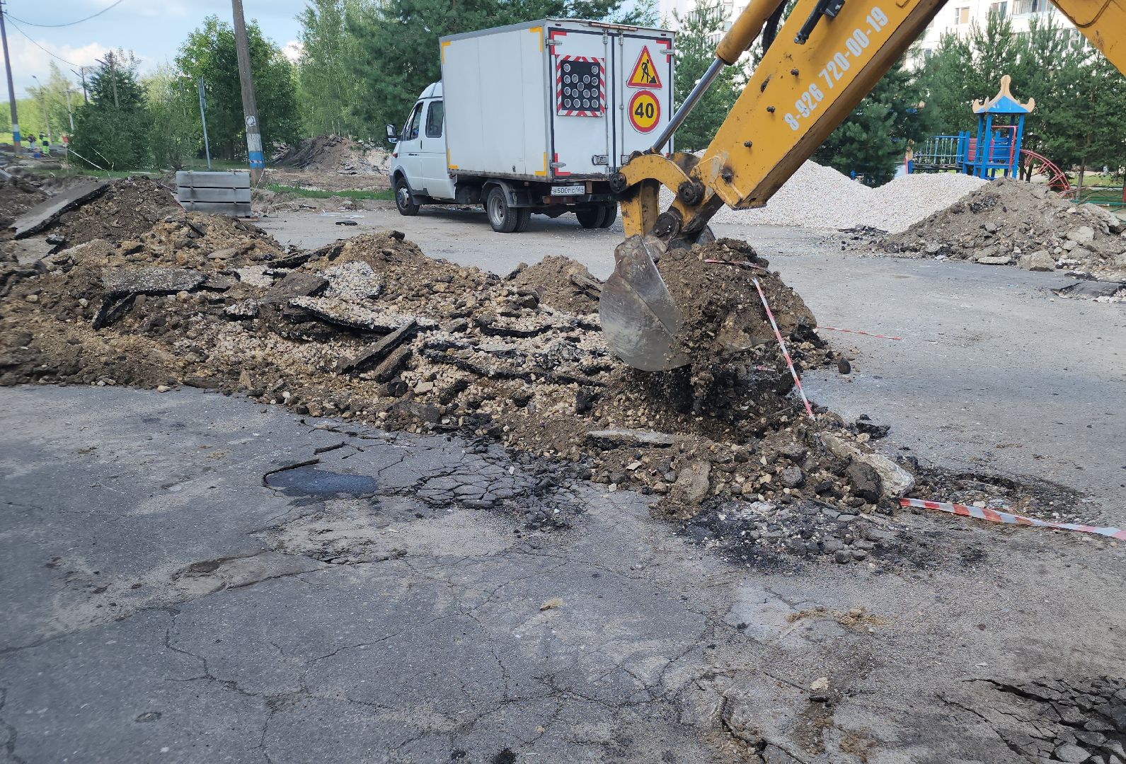благоустройство дворов, орехово-зуевский округ, давыдово,