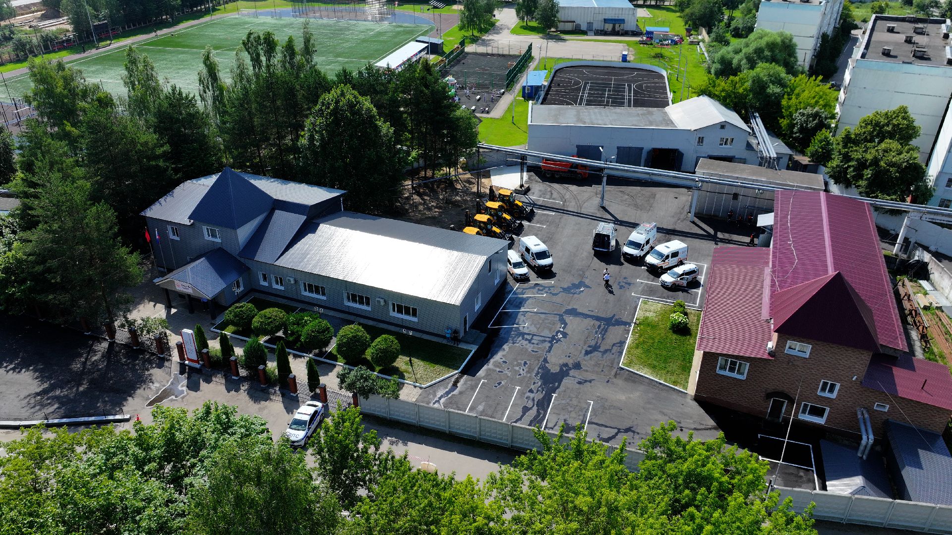 видео с коптера,  Единый центр приема и обработки обращений жителей, мособлтепло руза,