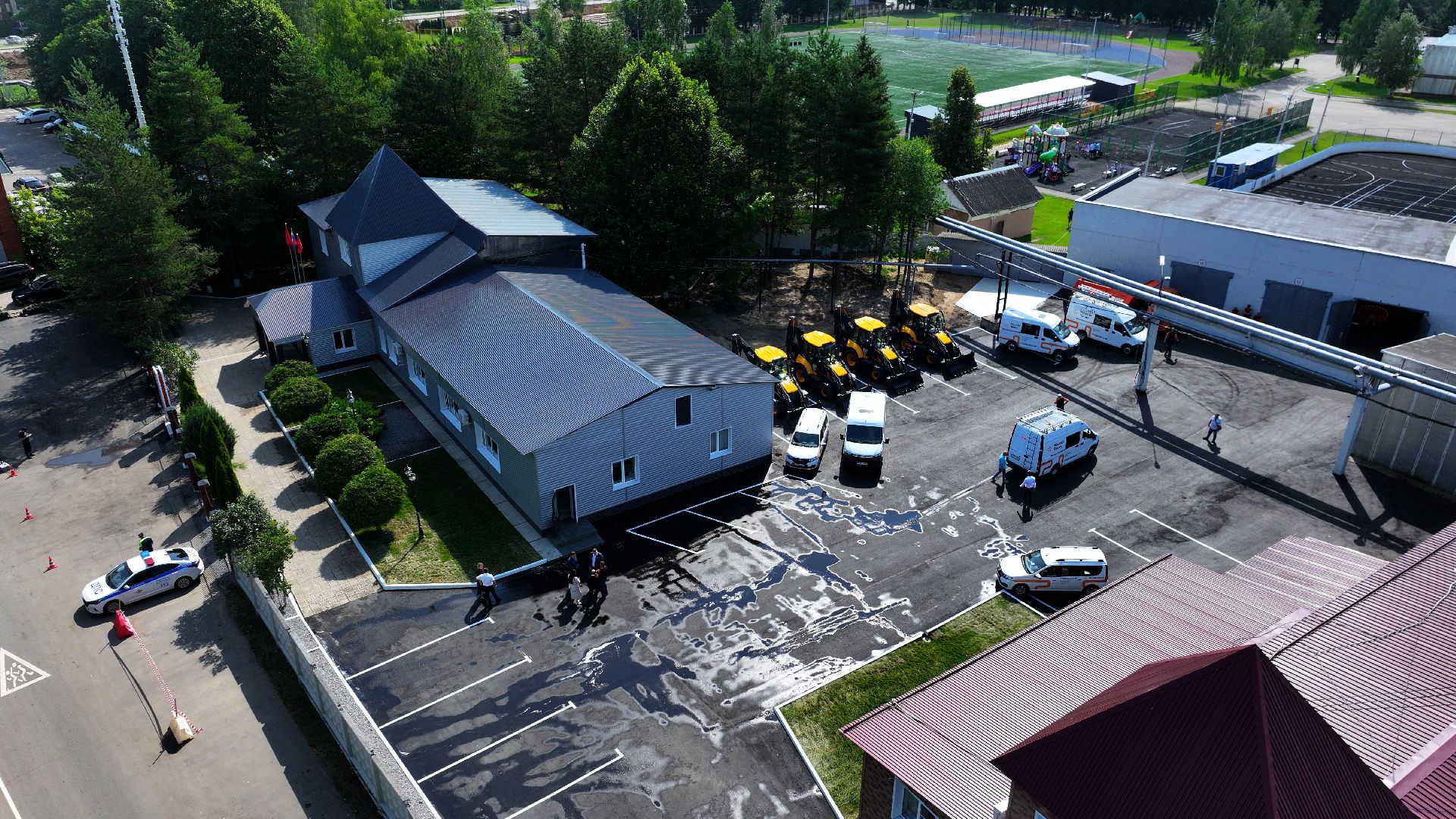 видео с коптера,  Единый центр приема и обработки обращений жителей, мособлтепло руза,