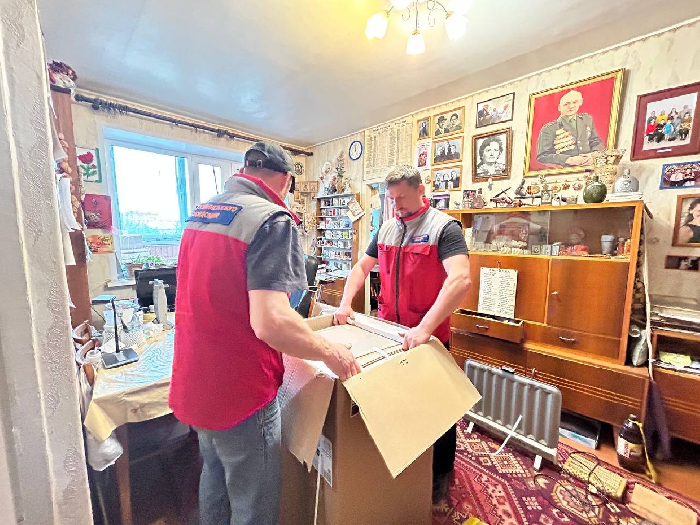 Подольск, День Победы, ветеран ВОВ, поддержка