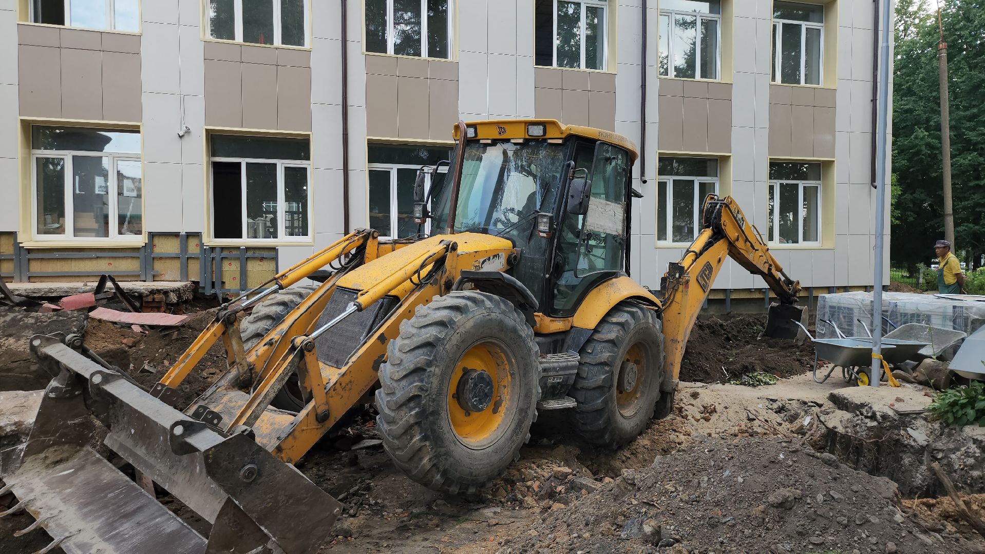 серпухов, подмосковье, капремонт школы,