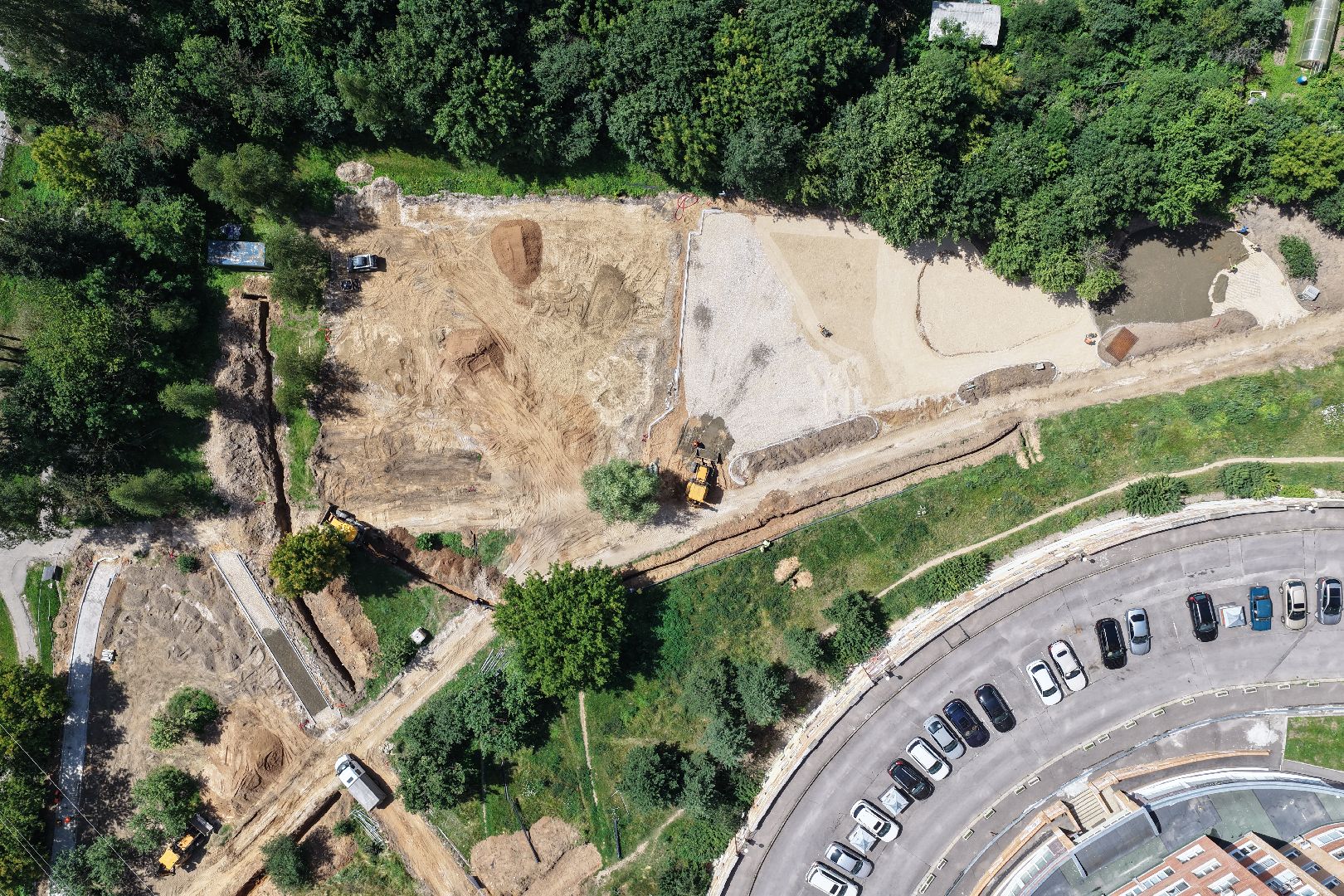 видео с коптера, скейтпарк красногорск,