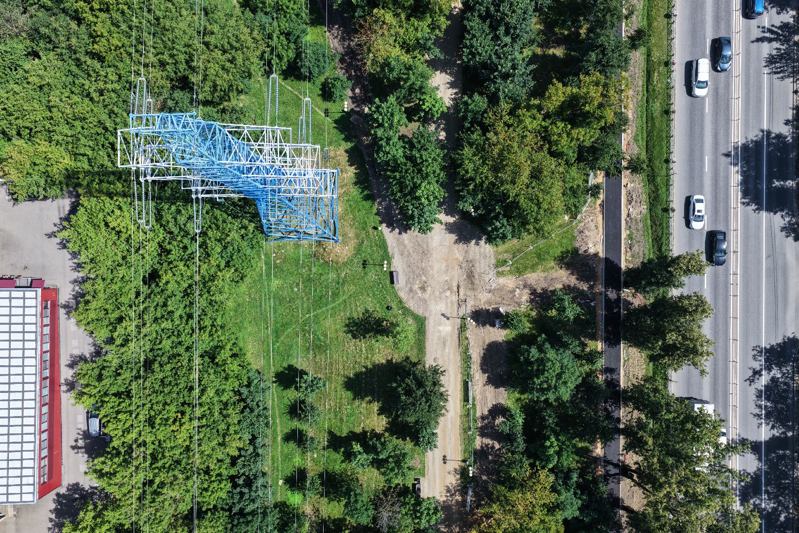 видео с коптера, скейтпарк красногорск,