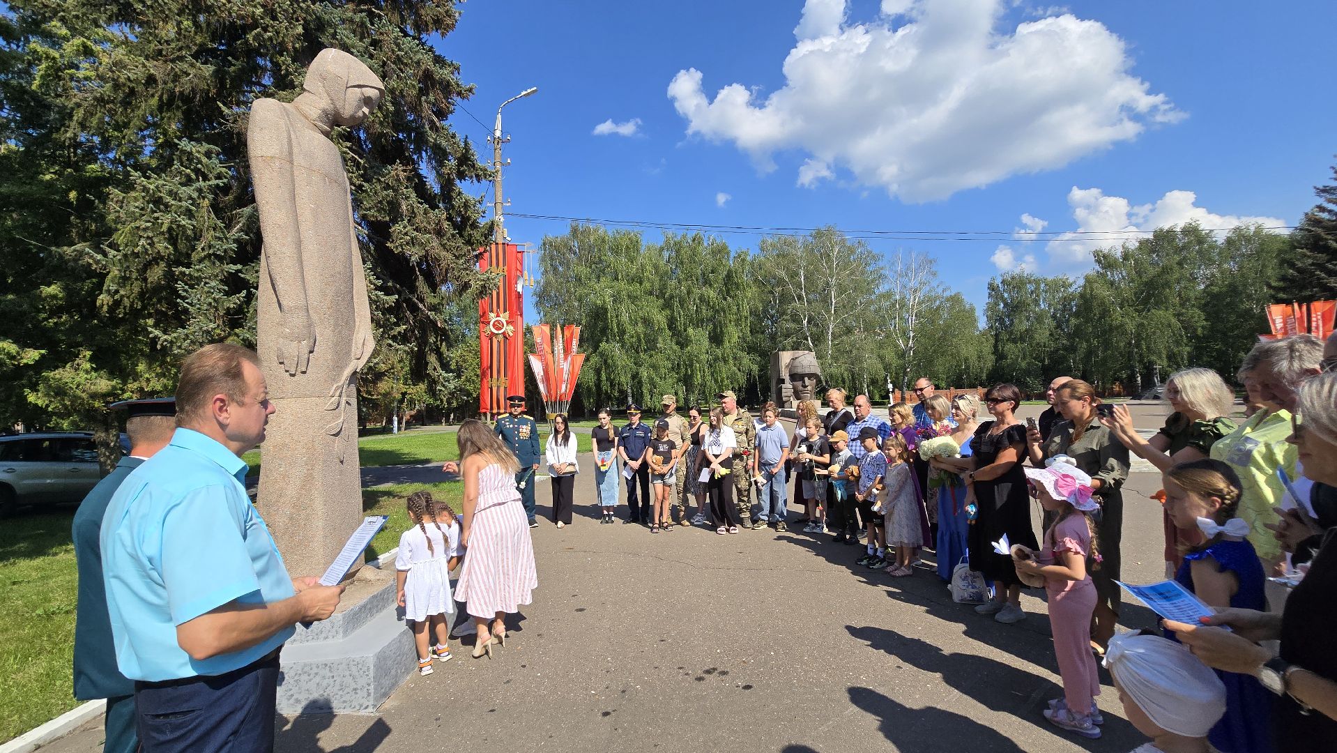 Коломна, акция памяти,