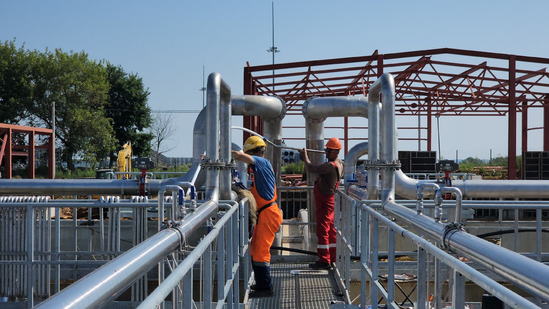 кашира, строительство, очистные сооружения, монтаж оборудования, монолитные работы, жкх, канализация,